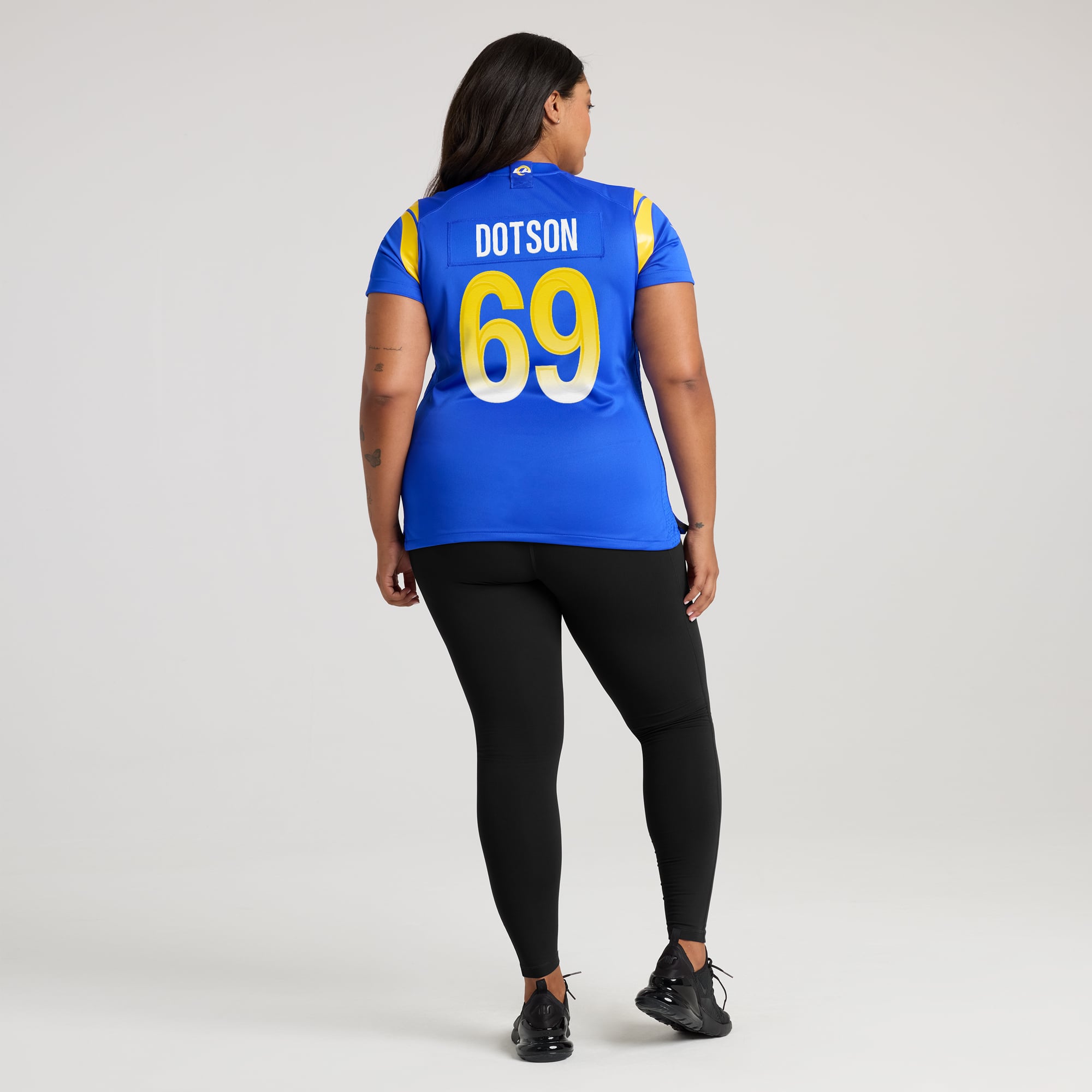 Kevin Dotson Los Angeles Rams Women's Game Jersey - Royal - Image 8