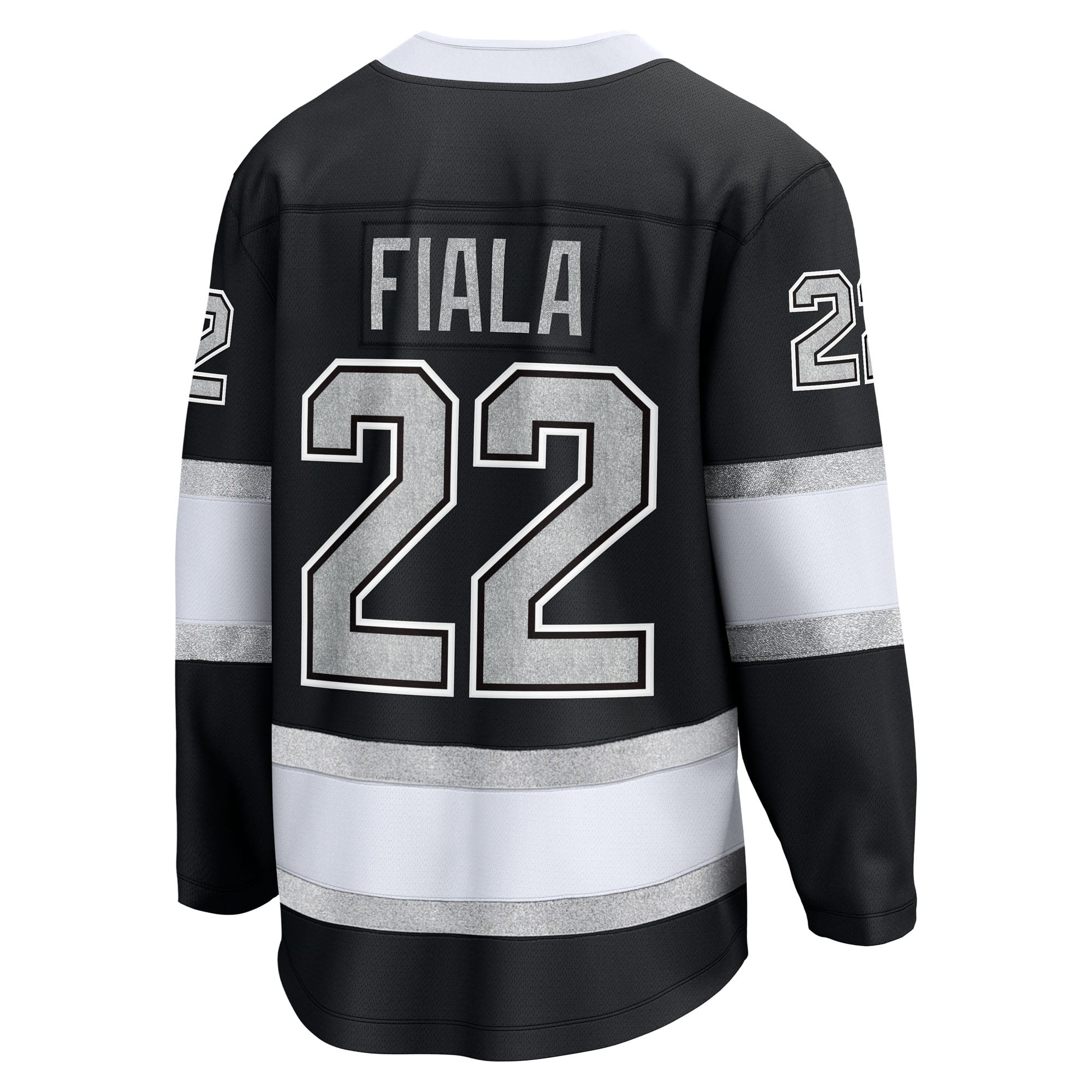 Kevin Fiala Los Angeles Kings Home Breakaway Jersey - Black - Image 4