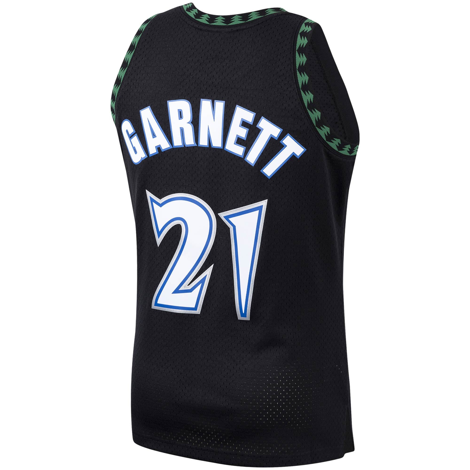 Kevin Garnett Minnesota Timberwolves Hardwood Classics Swingman Jersey - Black - Image 4