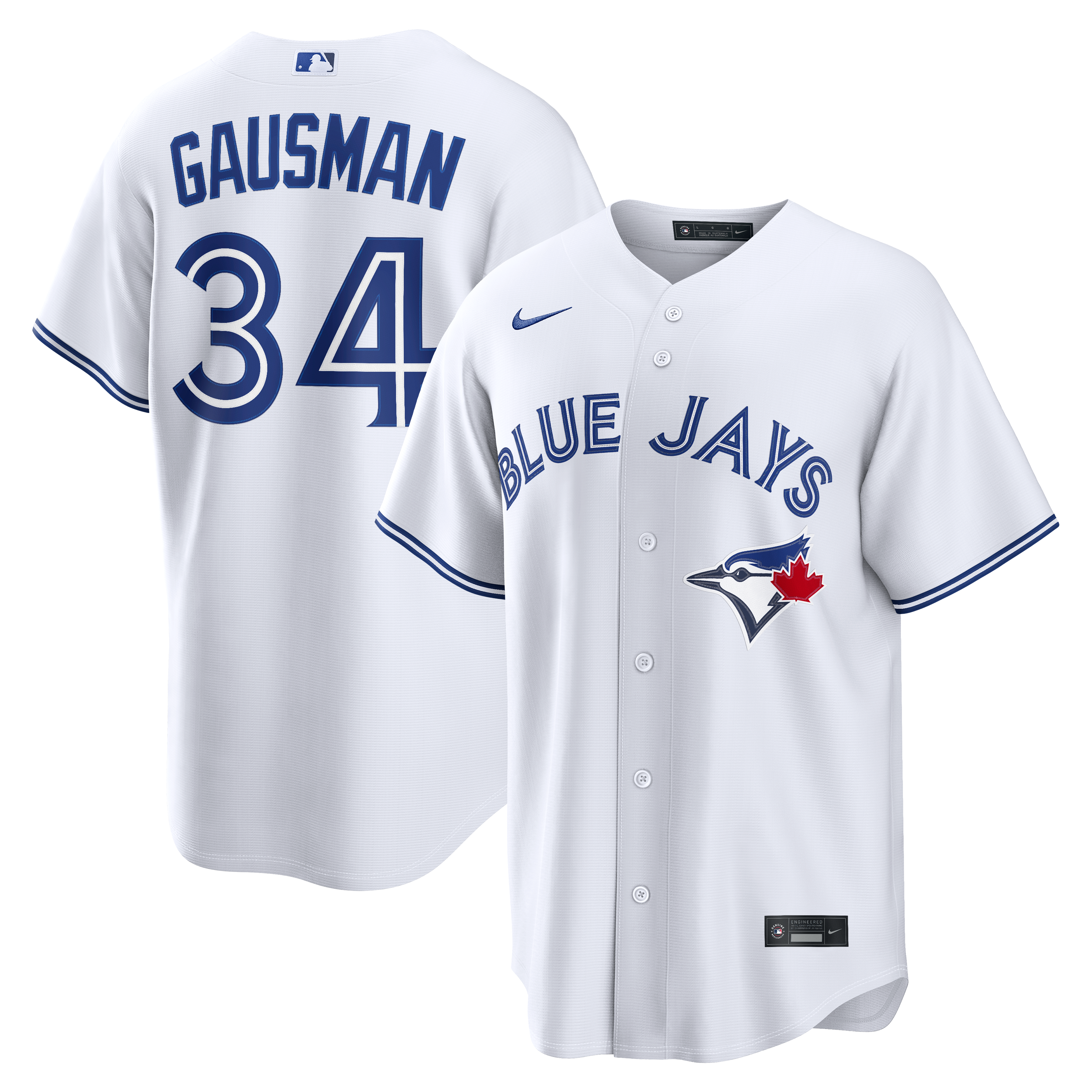 Kevin Gausman Toronto Blue Jays Home Jersey - White