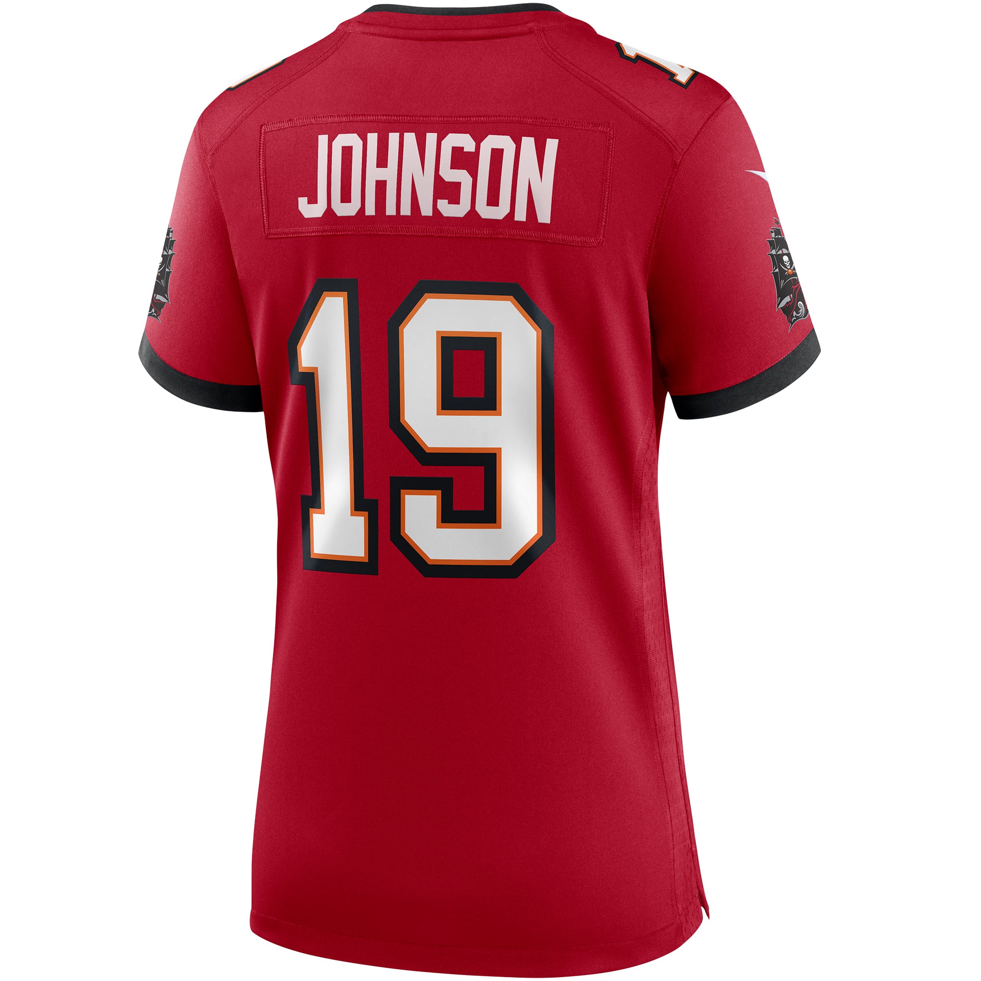 Keyshawn Johnson Tampa Bay Buccaneers Women's Game Retired Player Jersey - Red - Image 4