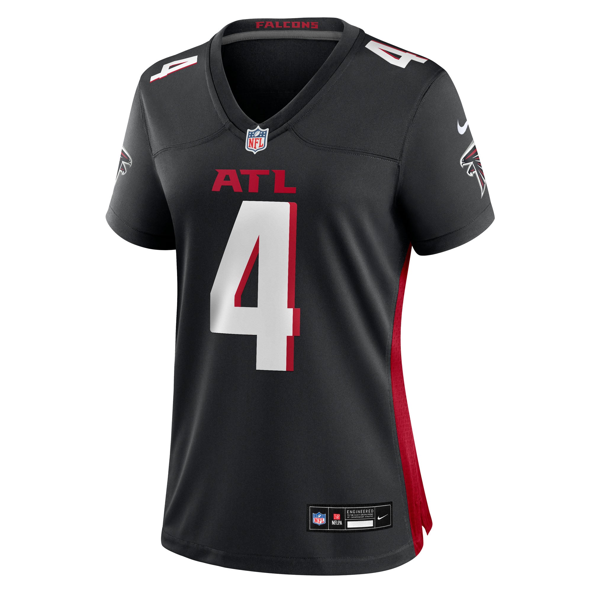 KhaDarel Hodge Atlanta Falcons Women's Team Game Jersey - Black - Image 3