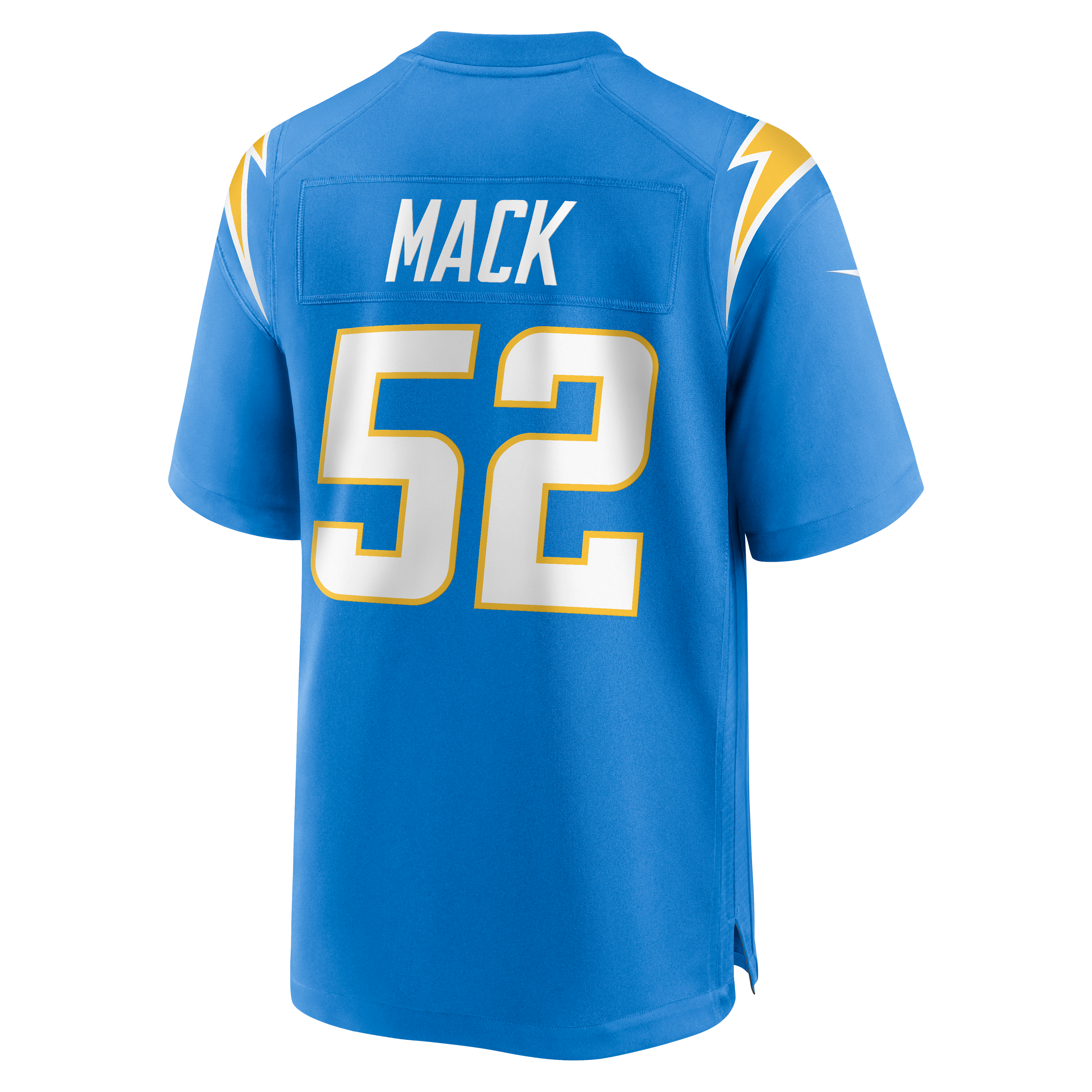 Khalil Mack Los Angeles Chargers Game Jersey - Powder Blue - Image 4