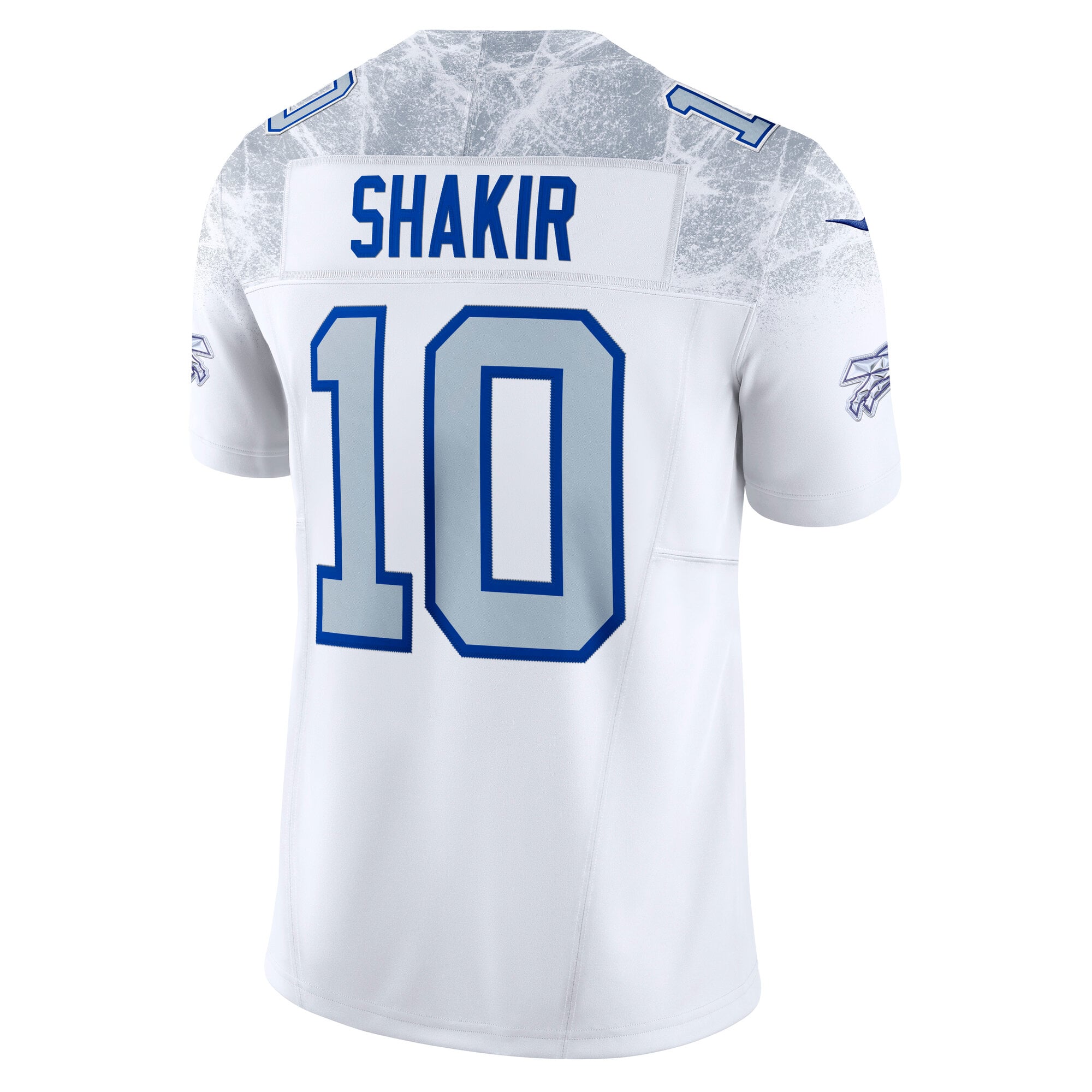 Khalil Shakir Buffalo Bills 2025 Rivalries Collection Stitched Limited Jersey - White - Image 4