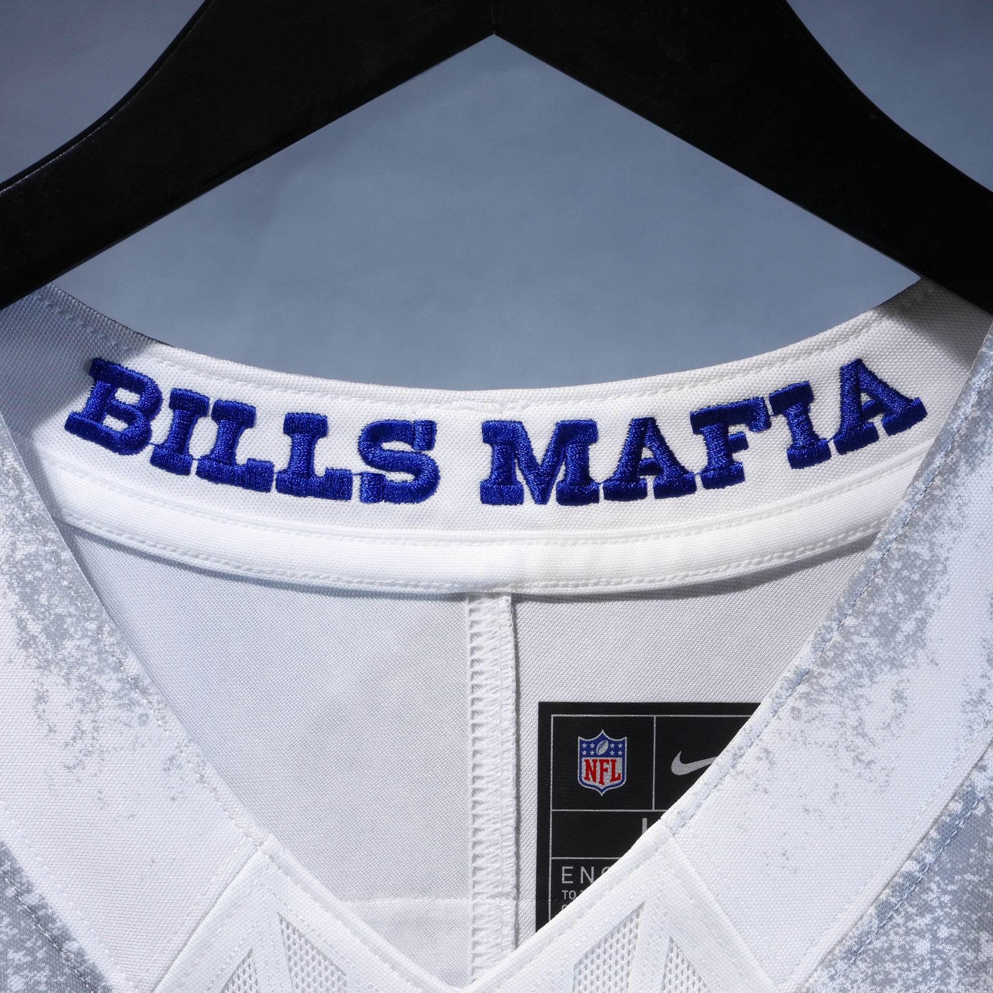 Khalil Shakir Buffalo Bills 2025 Rivalries Collection Stitched Limited Jersey - White - Image 5