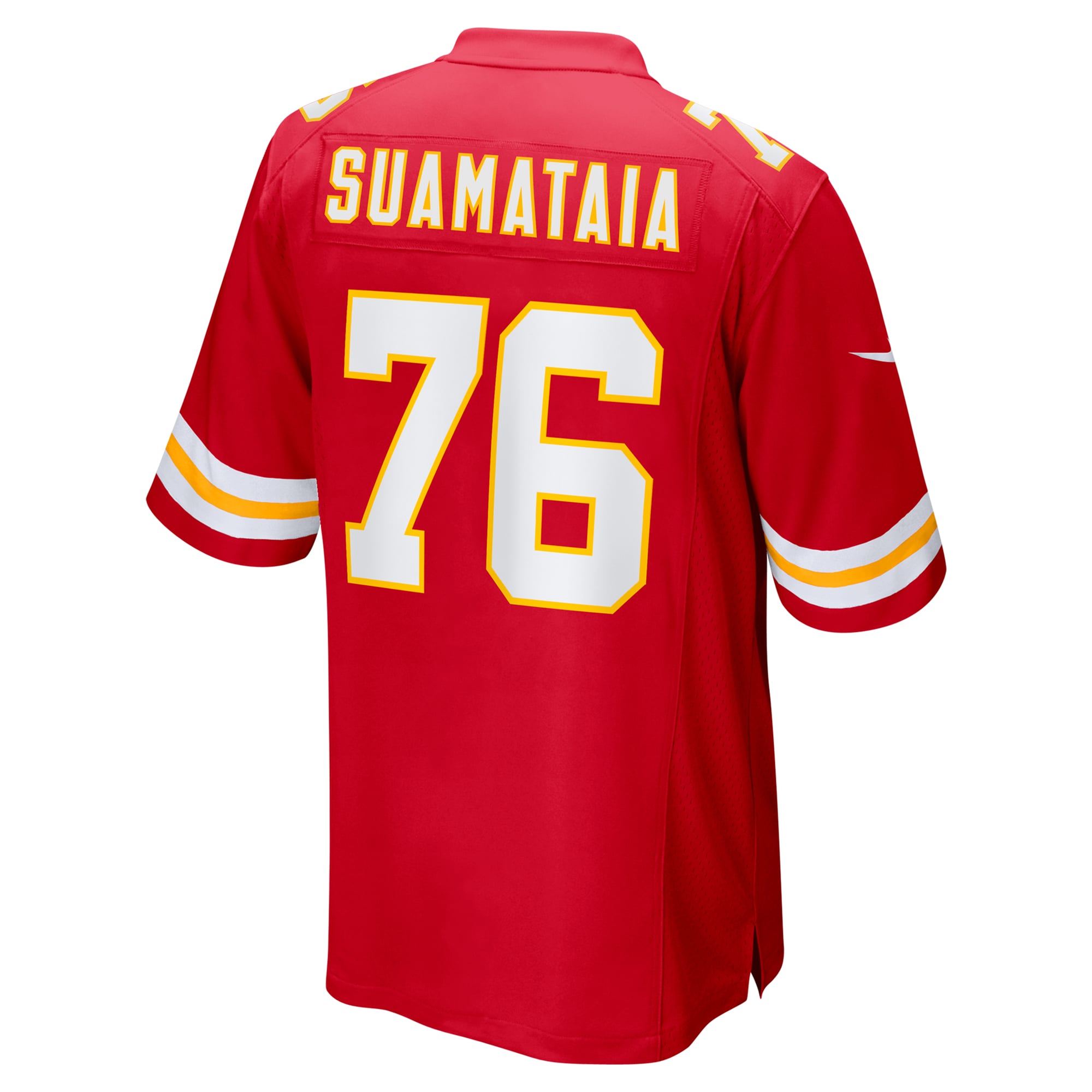 Kingsley Suamataia Kansas City Chiefs Game Jersey - Red - Image 4