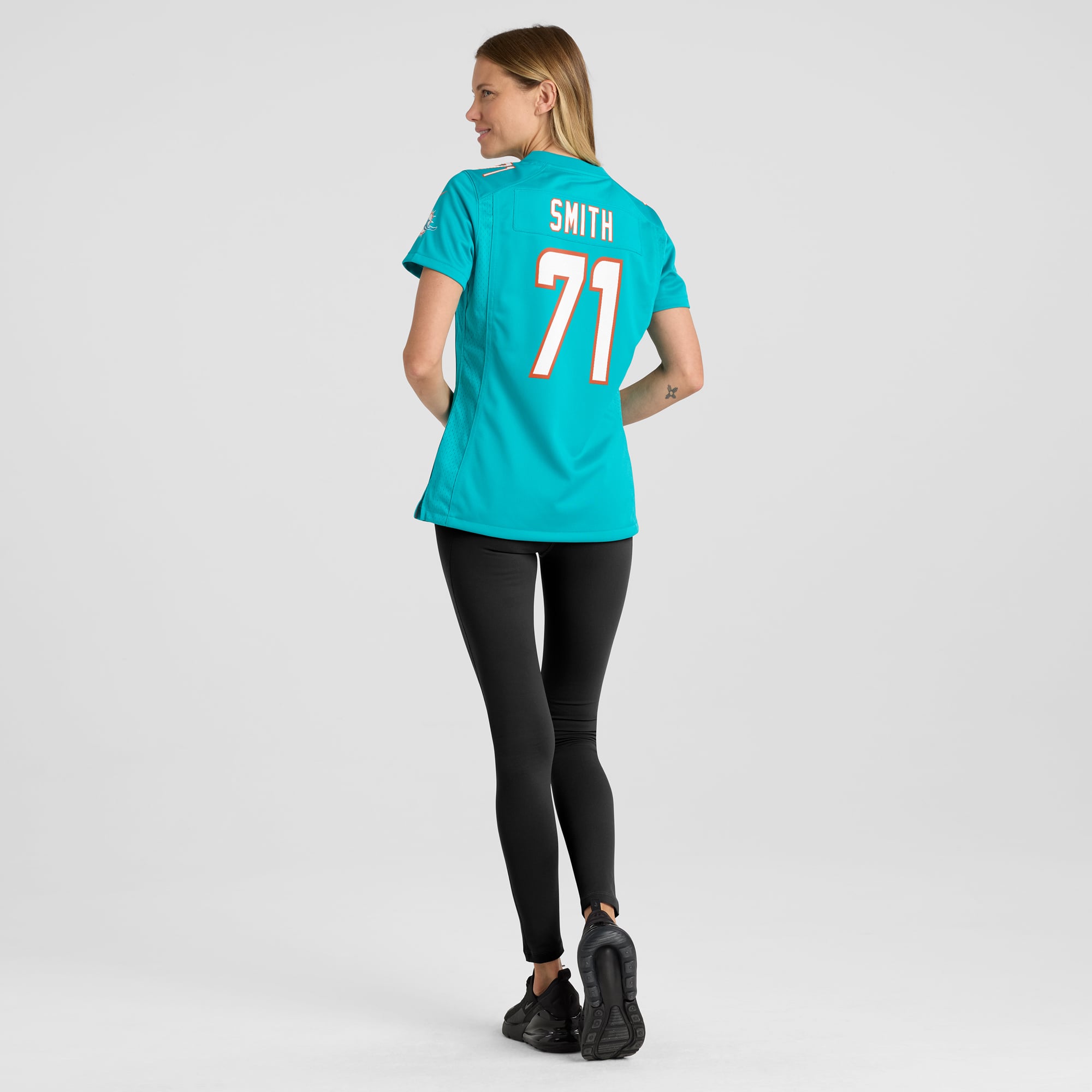 Kion Smith Miami Dolphins Women's Game Jersey - Aqua - Image 6