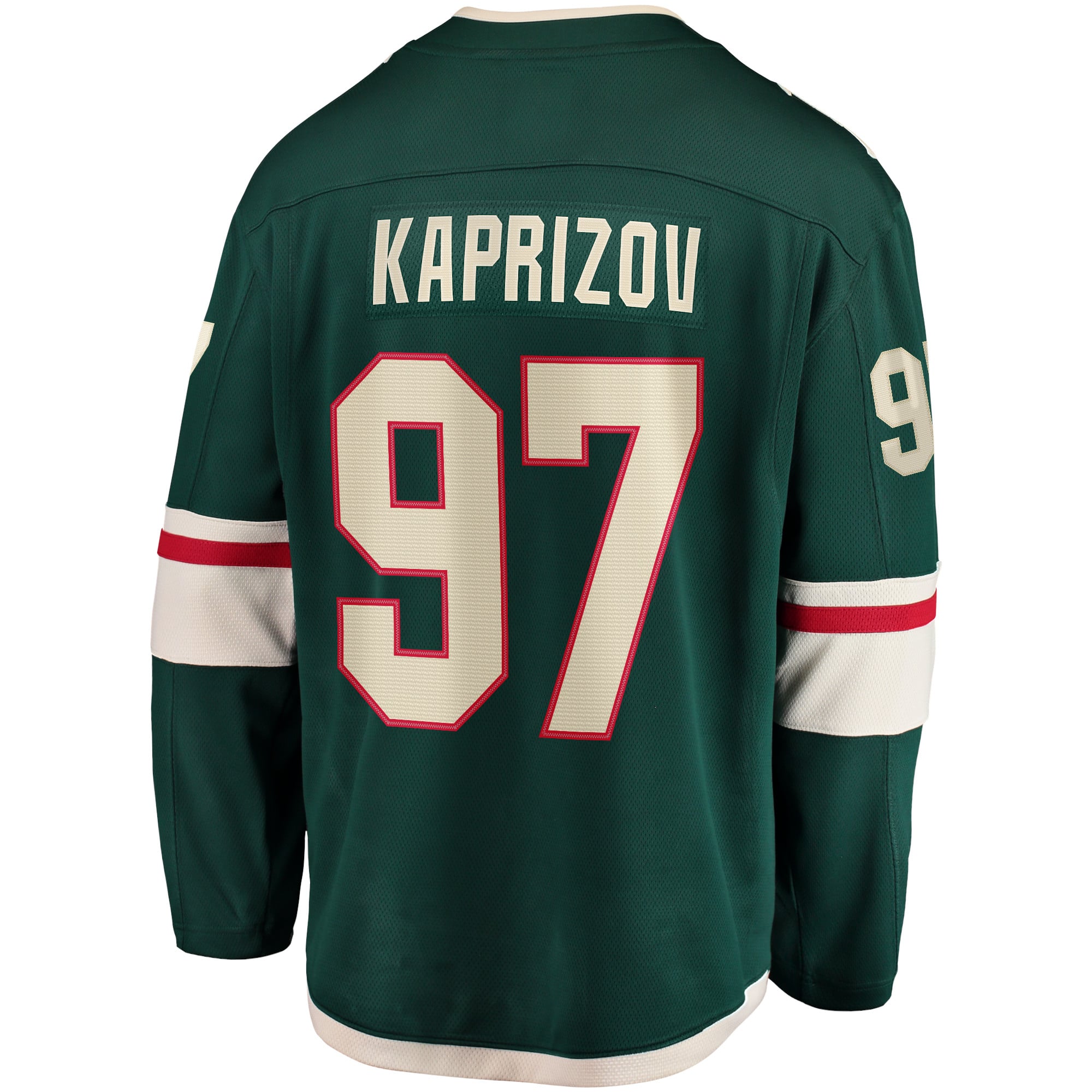 Kirill Kaprizov Minnesota Wild Home Breakaway Jersey - Green - Image 4