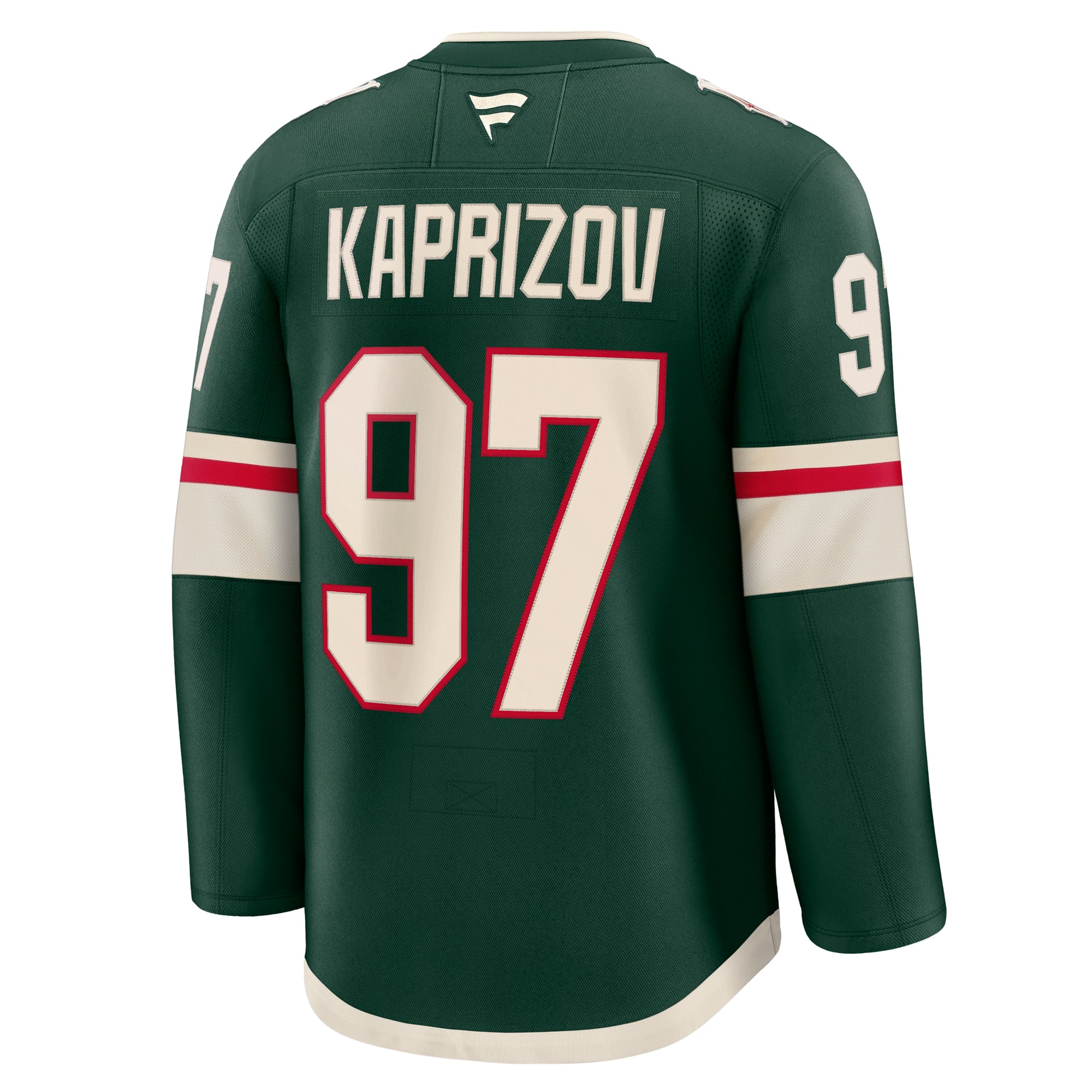 Kirill Kaprizov Minnesota Wild Home Premium Jersey - Green - Image 4
