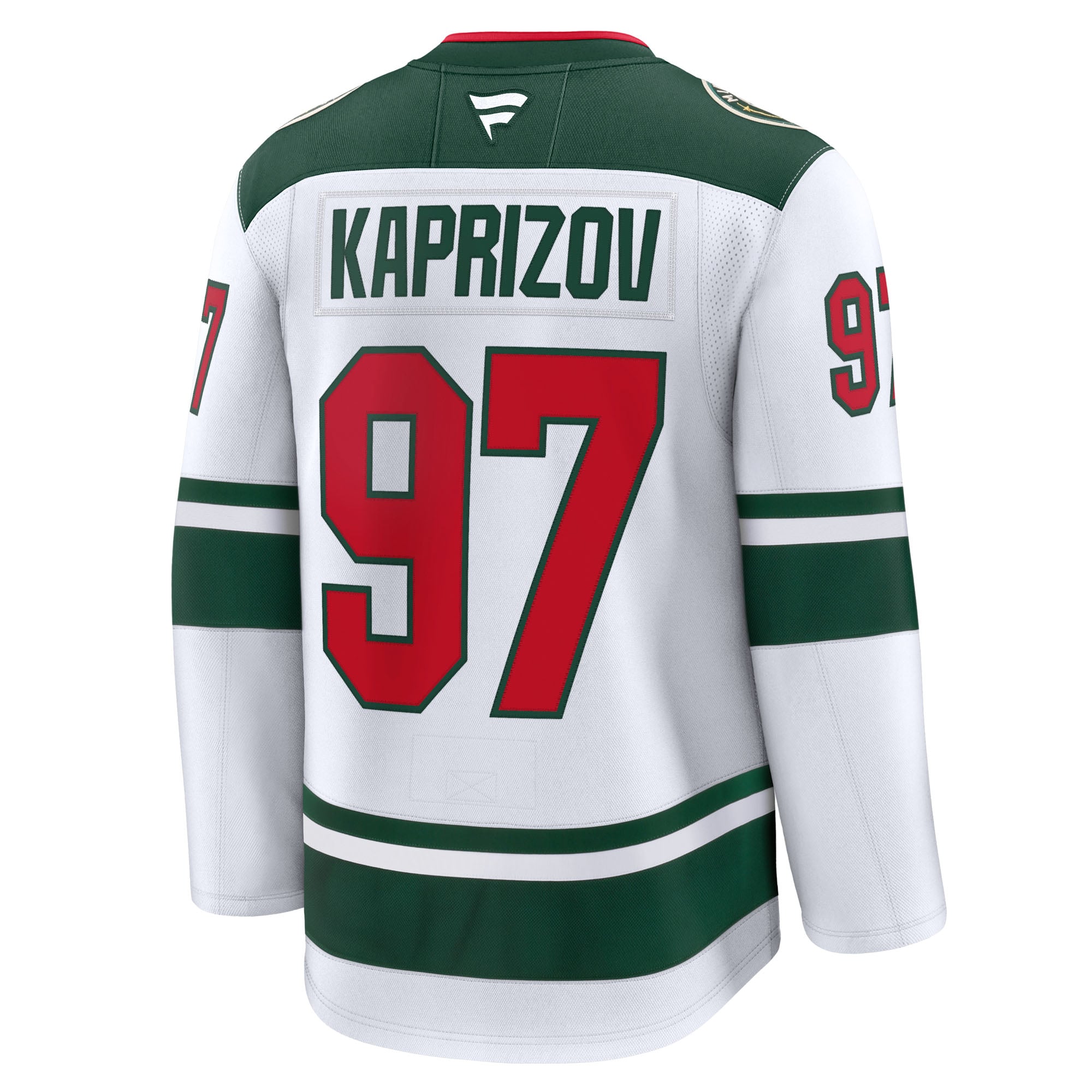 Kirill Kaprizov Minnesota Wild Home Premium Jersey - White - Image 4