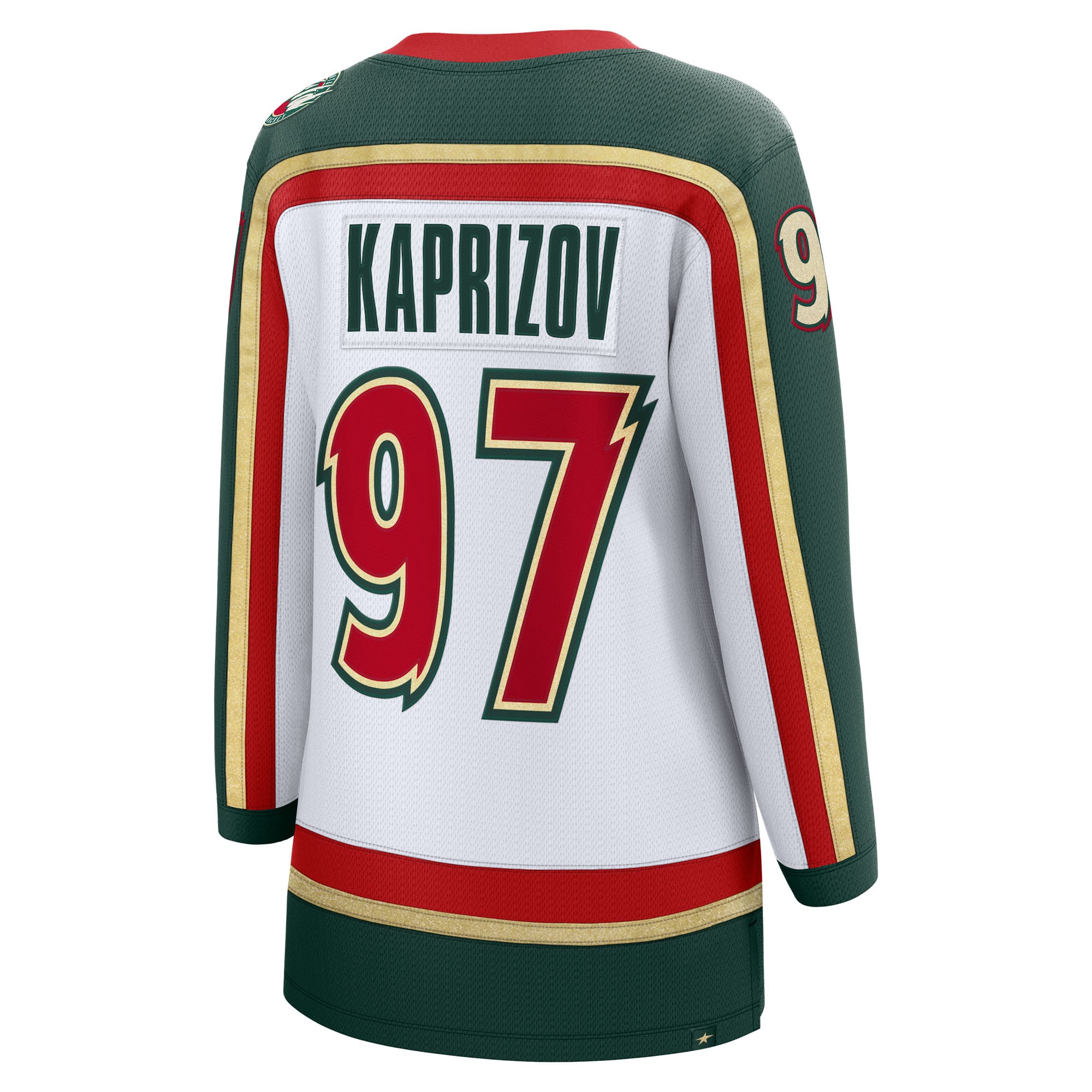 Kirill Kaprizov Minnesota Wild Women's 25th Anniversary Breakaway Player Jersey - White - Image 4