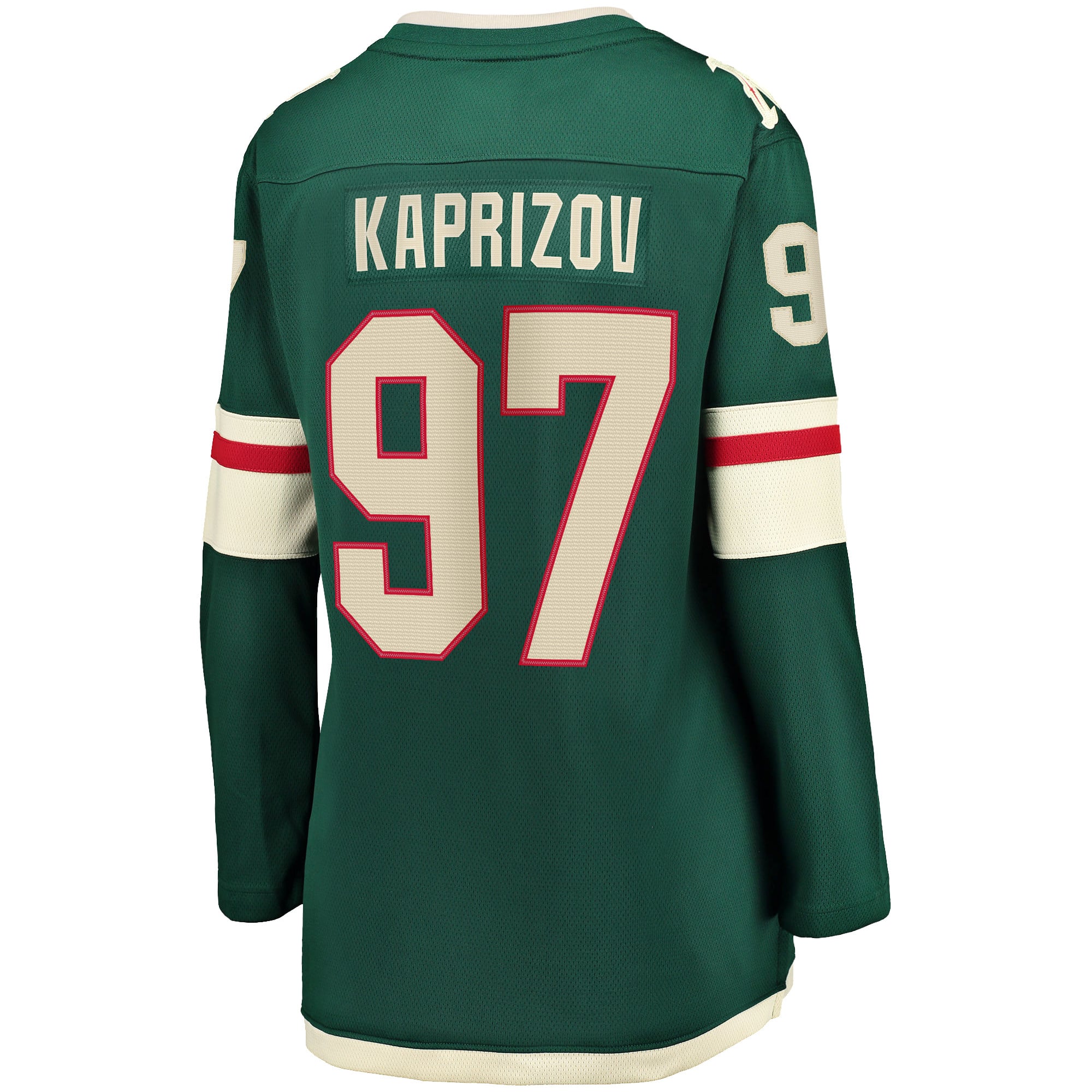 Kirill Kaprizov Minnesota Wild Women's Home Breakaway Jersey - Green - Image 4