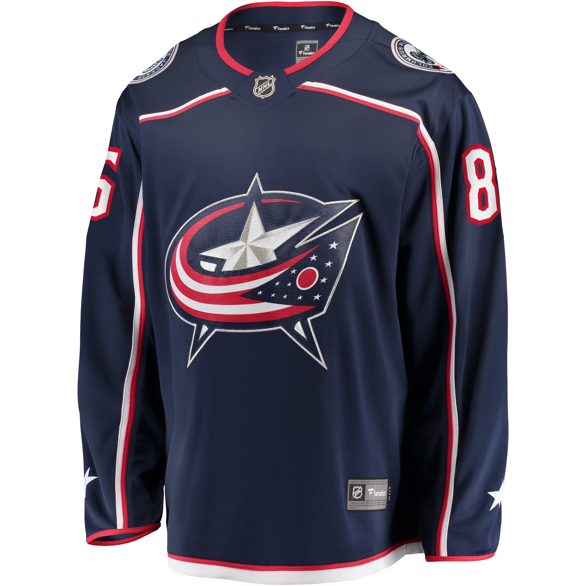 Kirill Marchenko Columbus Blue Jackets Home Breakaway Jersey - Navy - Image 3