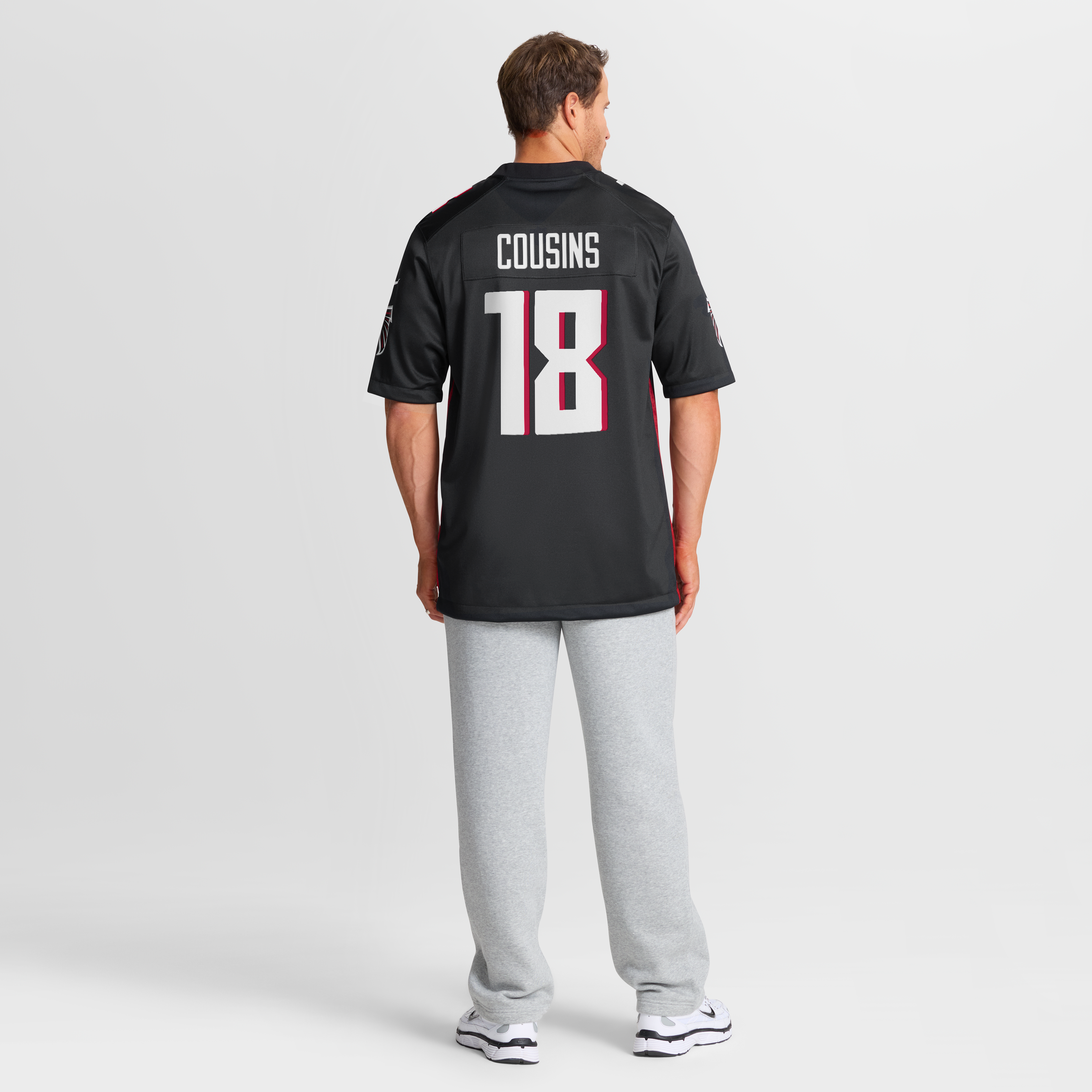 Kirk Cousins Atlanta Falcons Game Player Jersey - Black - Image 9