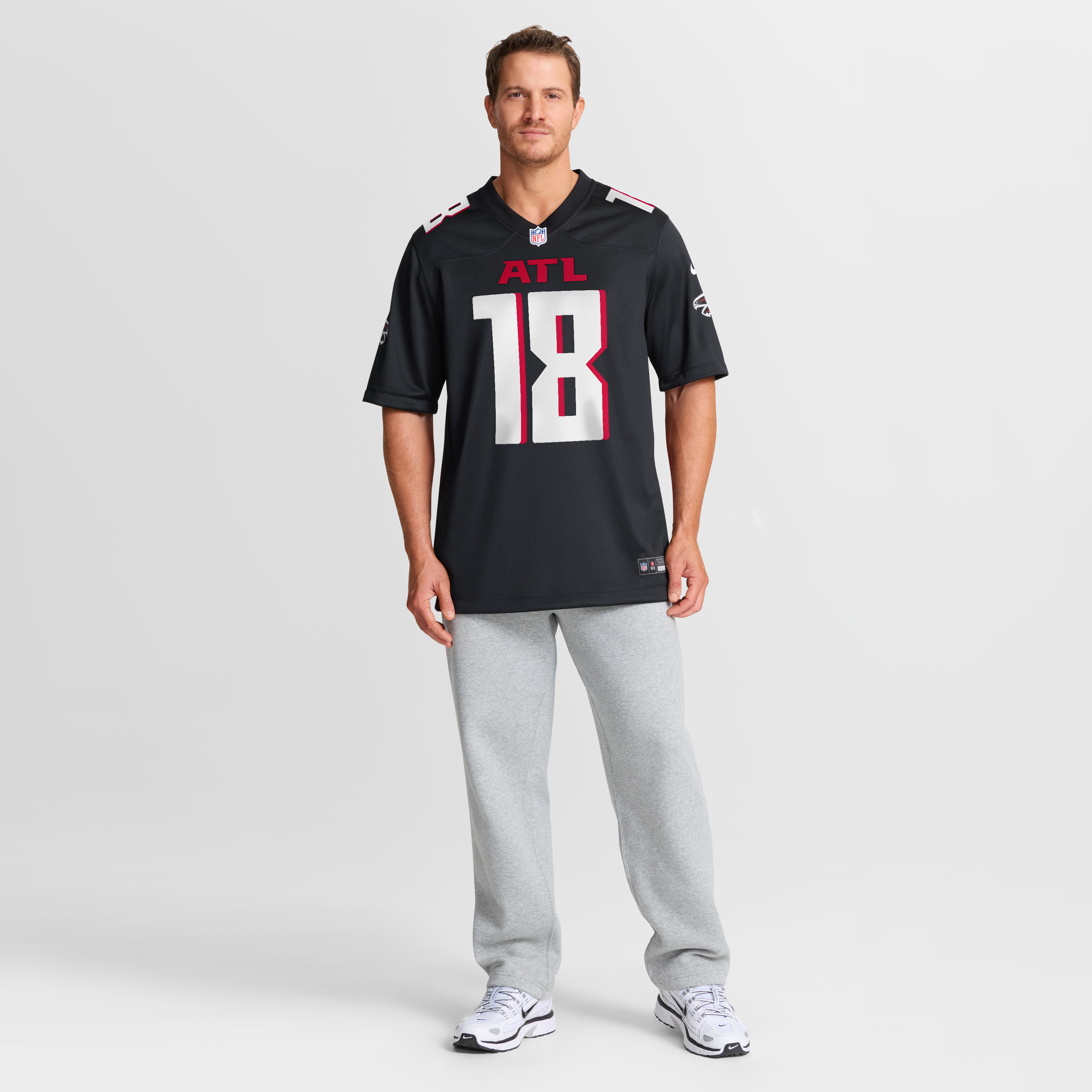 Kirk Cousins Atlanta Falcons Game Player Jersey - Black - Image 8
