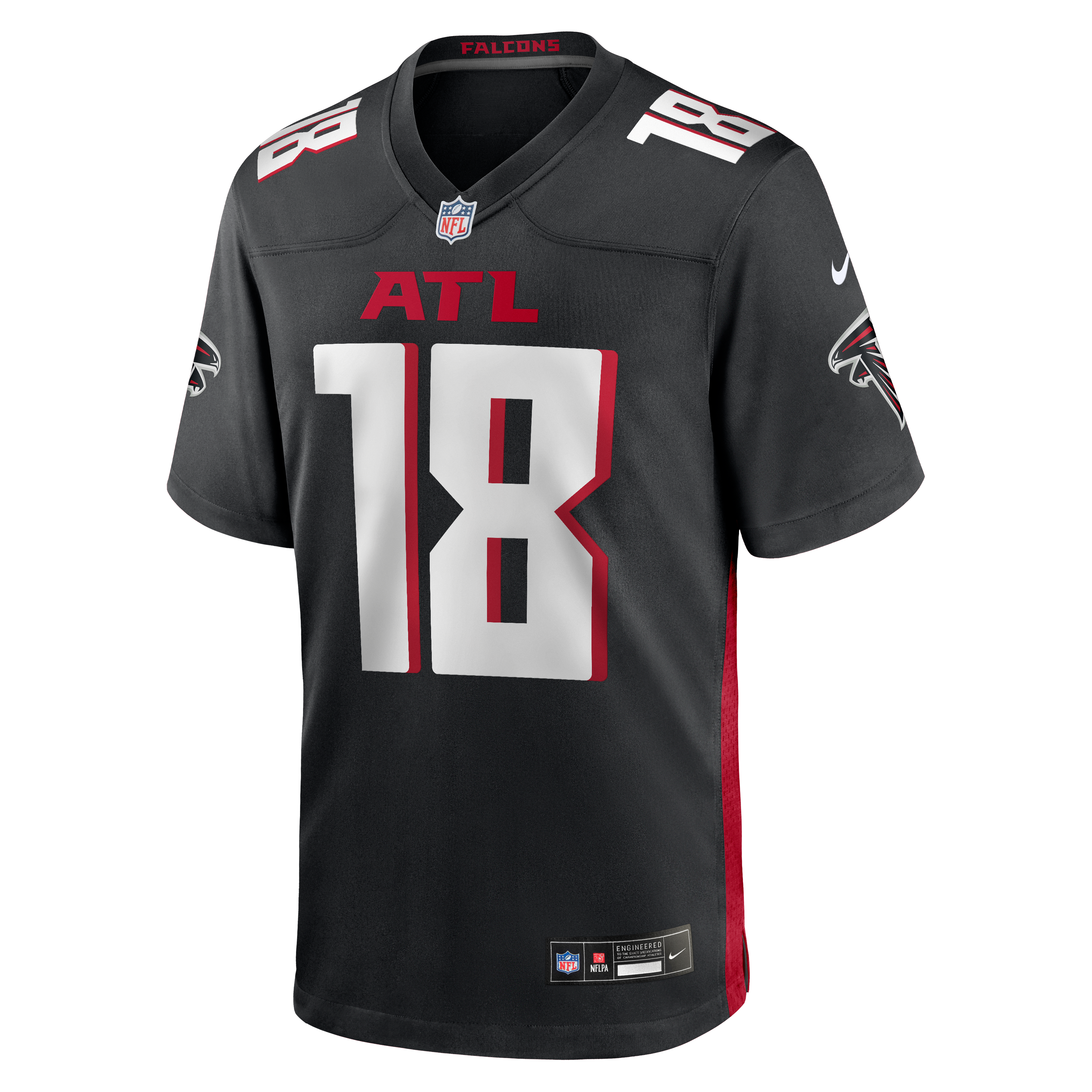 Kirk Cousins Atlanta Falcons Game Player Jersey - Black - Image 3