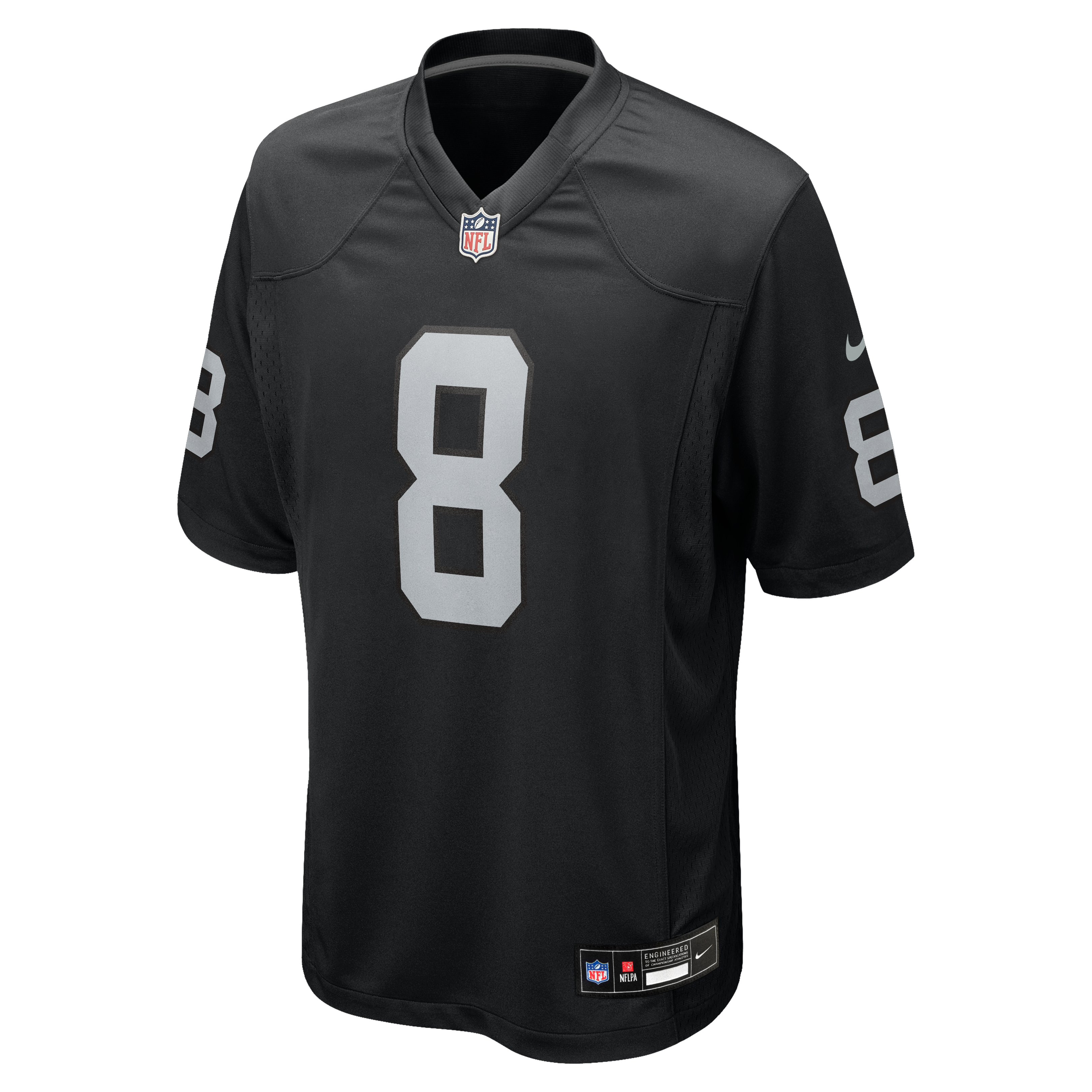 Kirk Cousins Las Vegas Raiders Team Game Jersey - Black - Image 3