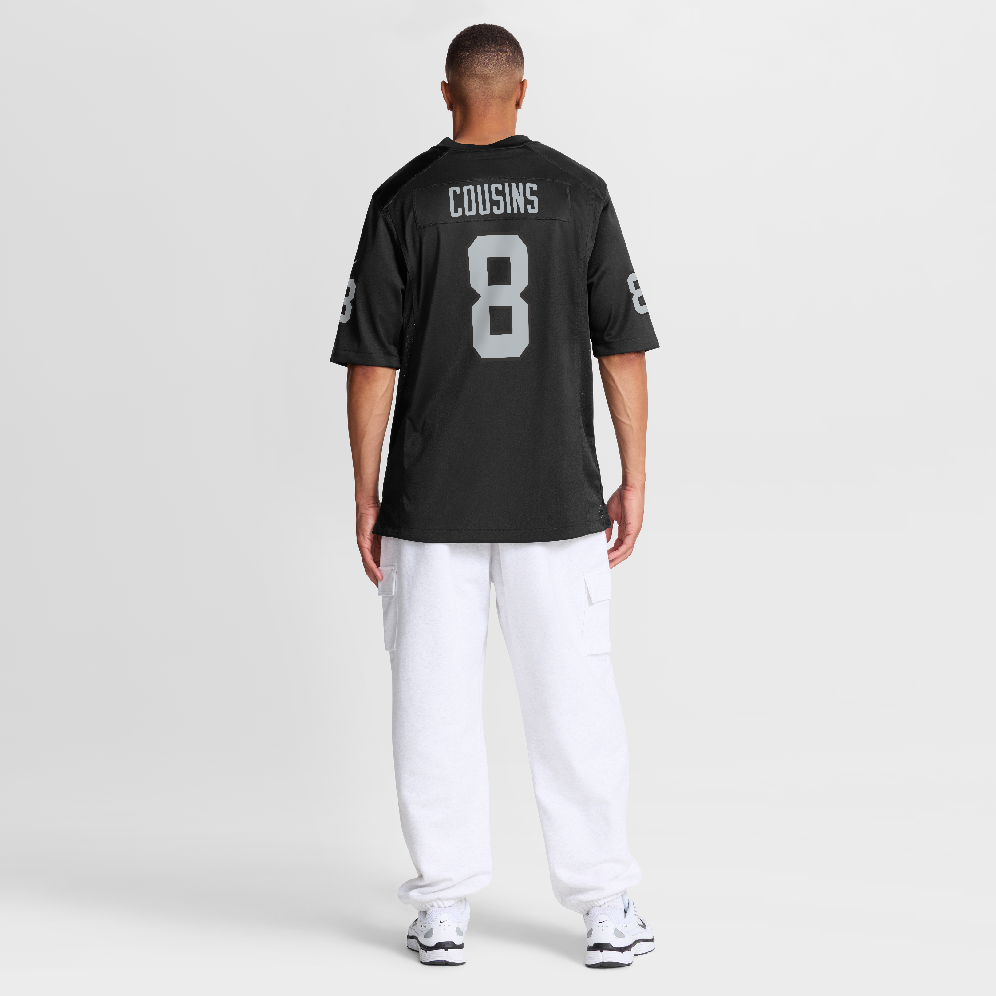 Kirk Cousins Las Vegas Raiders Team Game Jersey - Black - Image 6