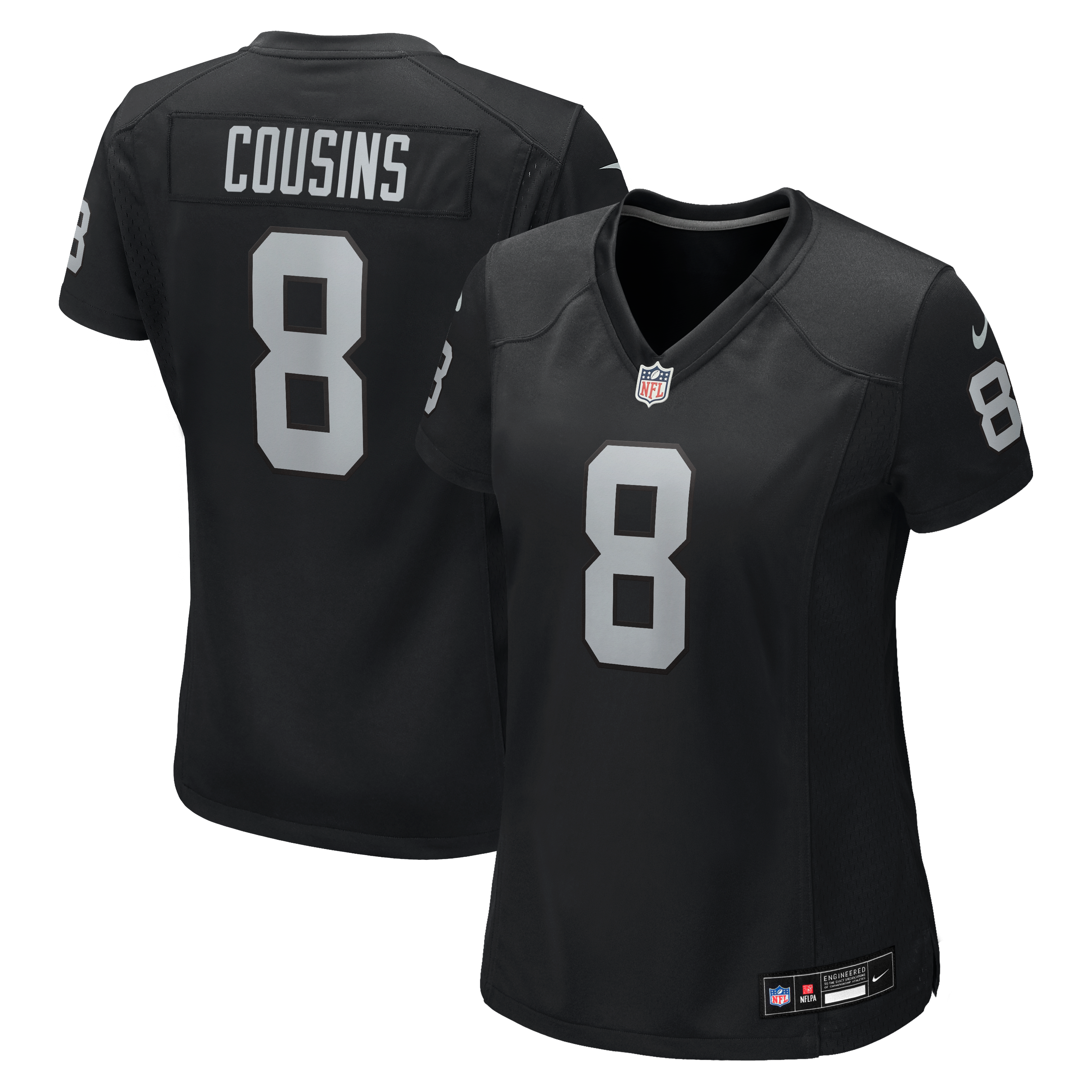 Kirk Cousins Las Vegas Raiders Women's Team Game Jersey - Black