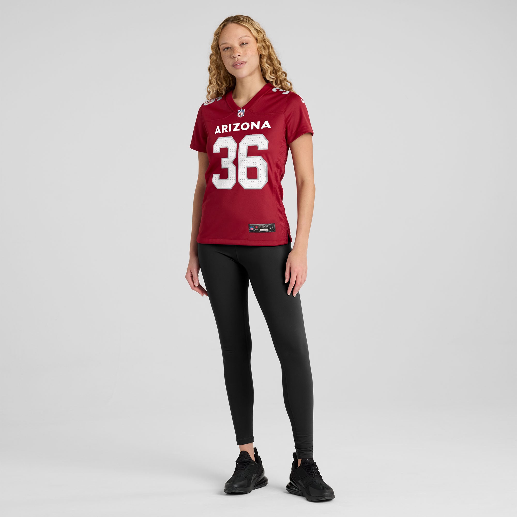 Kitan Crawford Arizona Cardinals Women's Team Game Jersey - Cardinal - Image 5