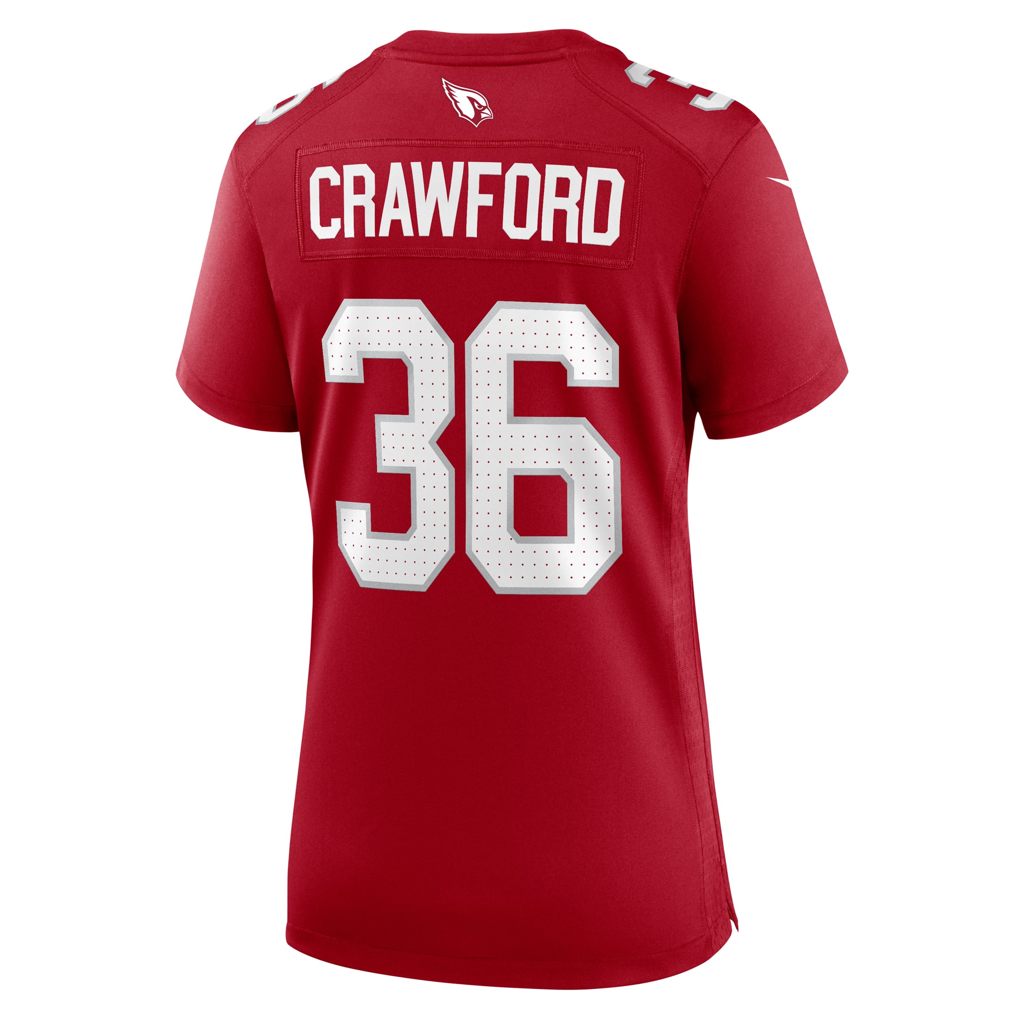 Kitan Crawford Arizona Cardinals Women's Team Game Jersey - Cardinal - Image 4