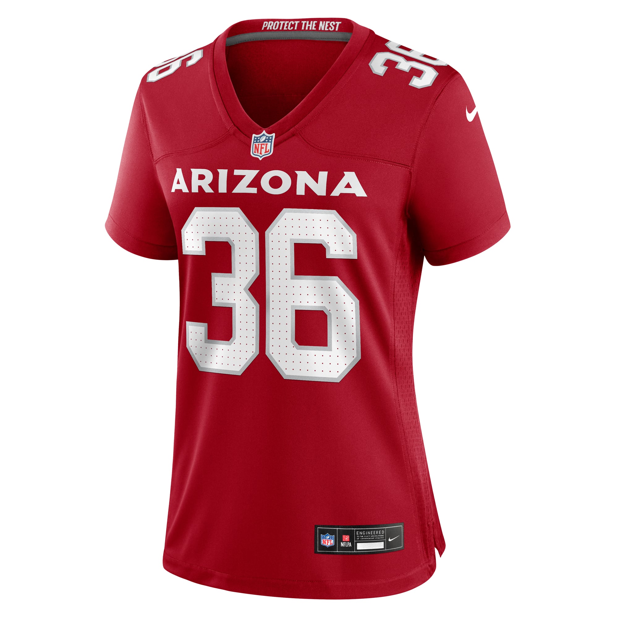 Kitan Crawford Arizona Cardinals Women's Team Game Jersey - Cardinal - Image 3