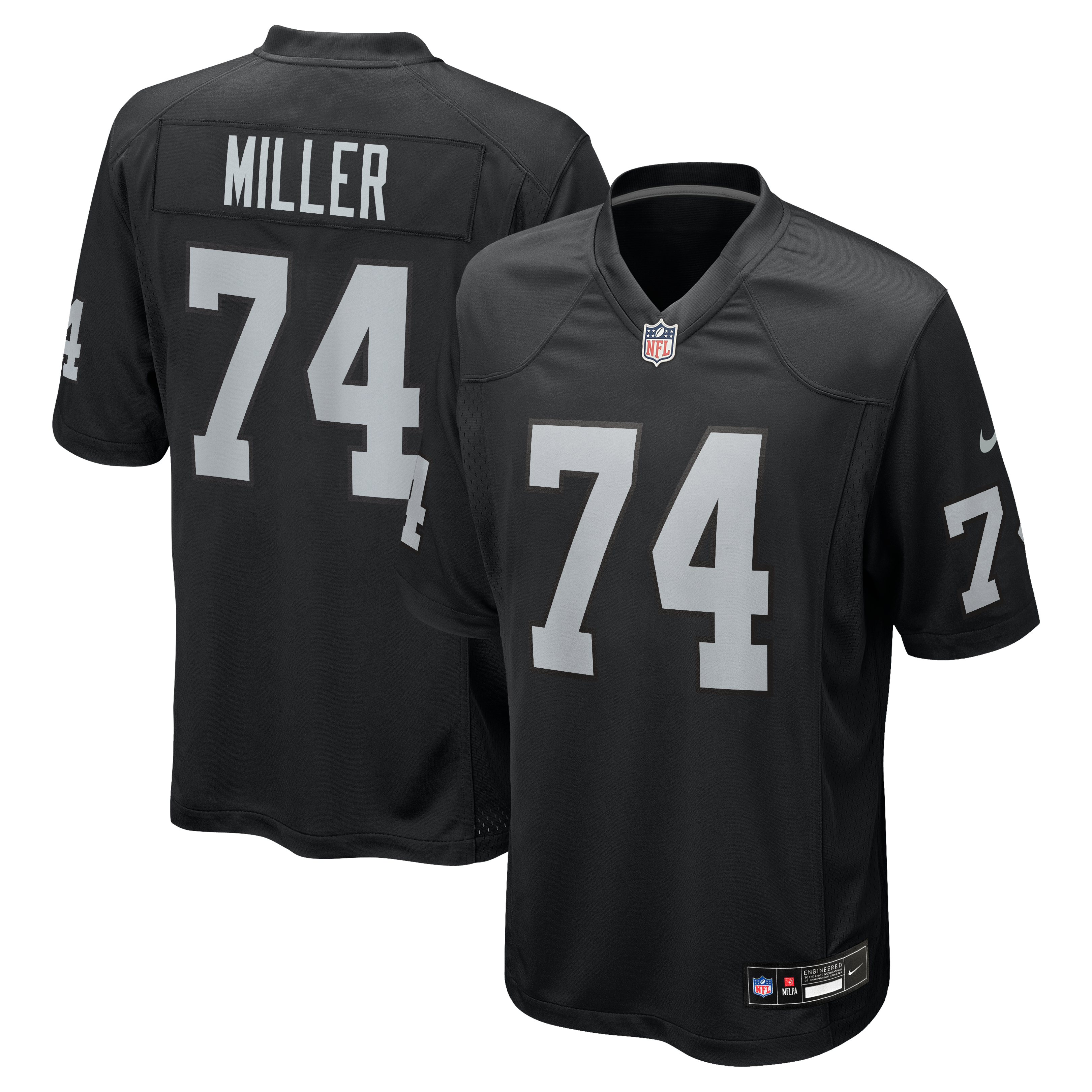 Kolton Miller Las Vegas Raiders Game Jersey - Black