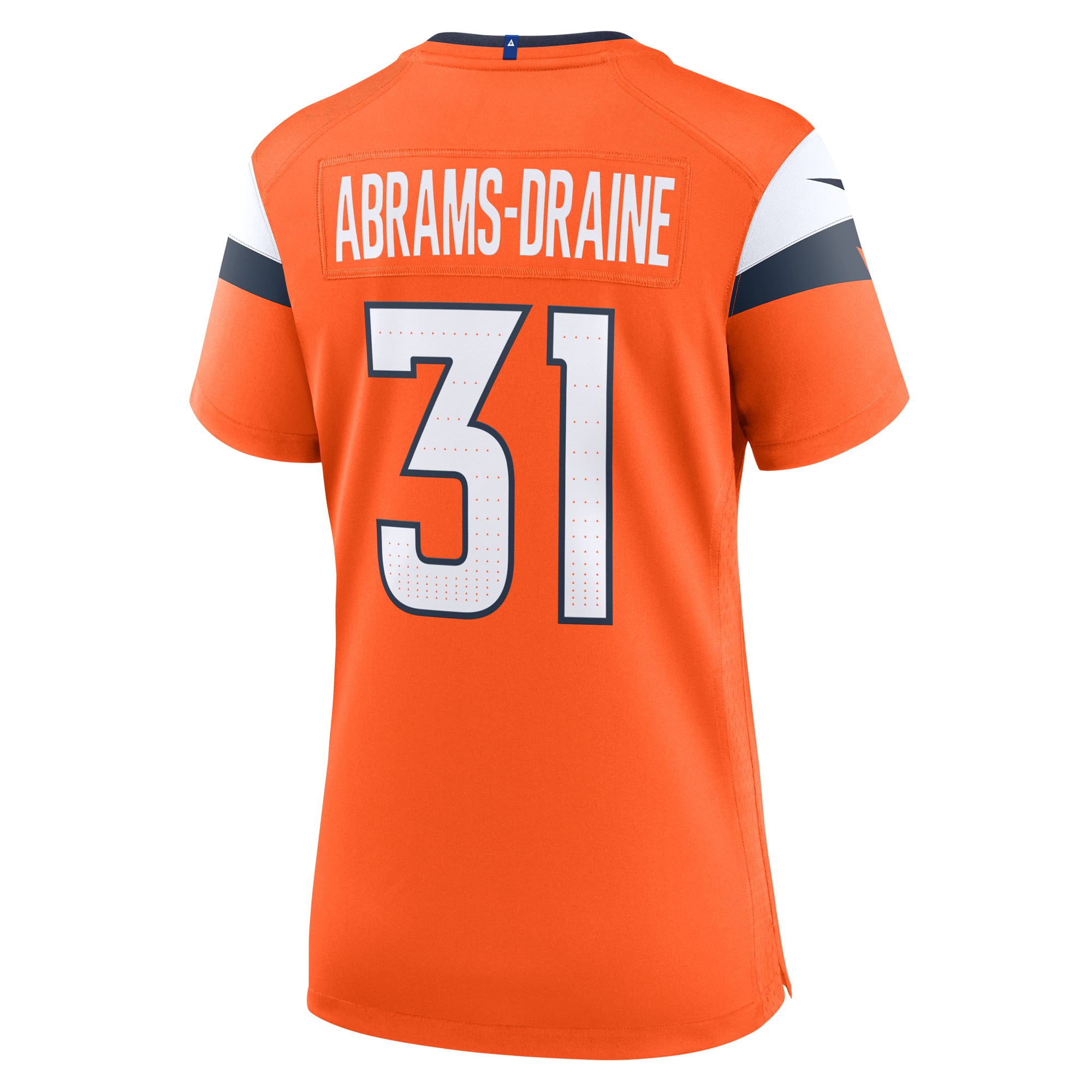 Kris Abrams-Draine Denver Broncos Women's Team Game Jersey - Orange - Image 4