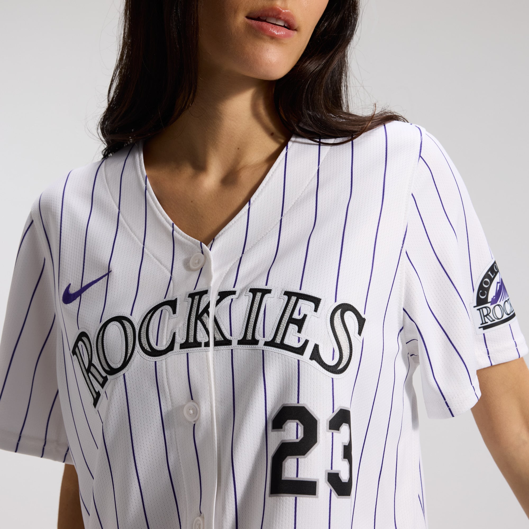 Kris Bryant Colorado Rockies Women's Home Limited Player Jersey - White - Image 10