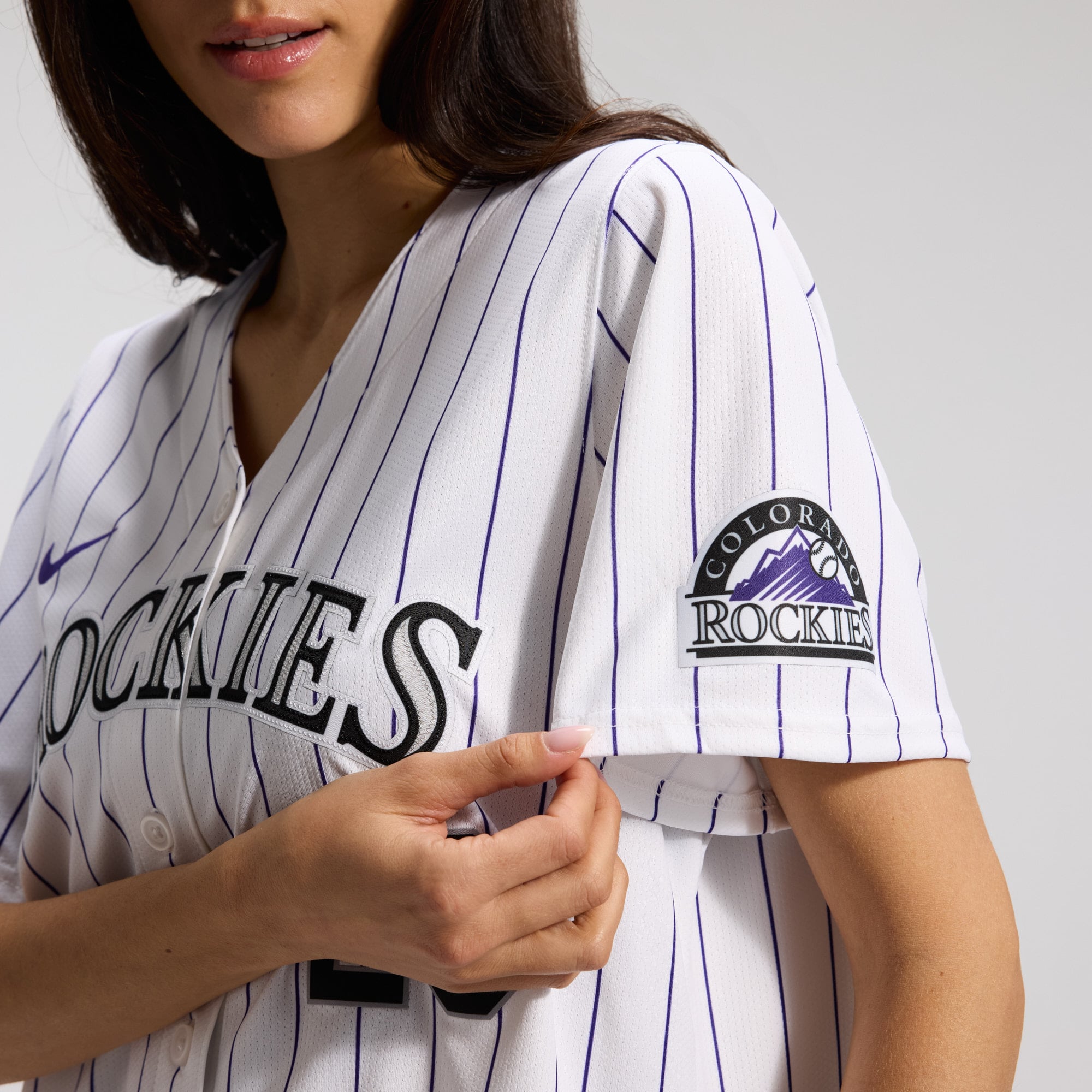 Kris Bryant Colorado Rockies Women's Home Limited Player Jersey - White - Image 9