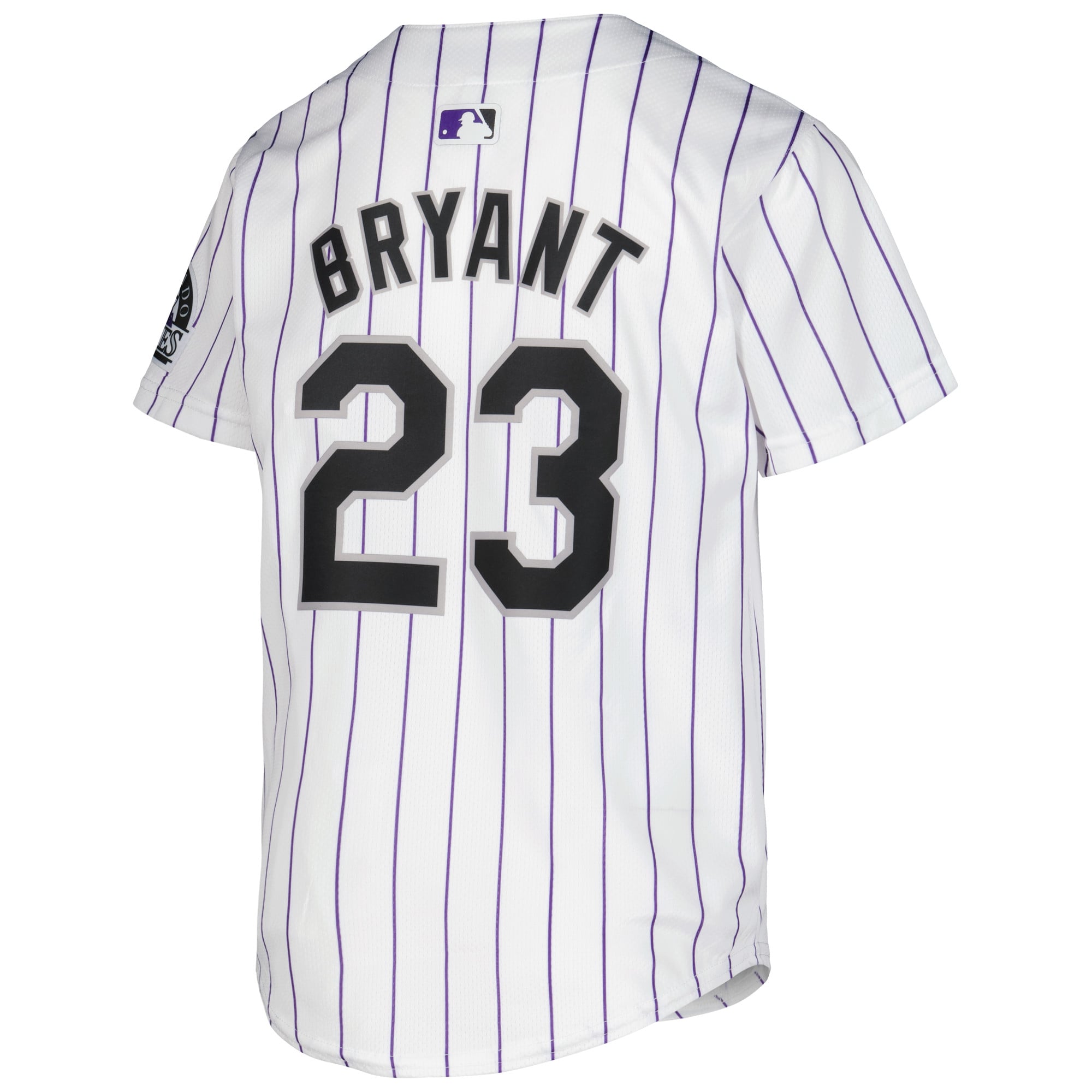 Kris Bryant Colorado Rockies Youth Alternate Limited Player Jersey - White - Image 4