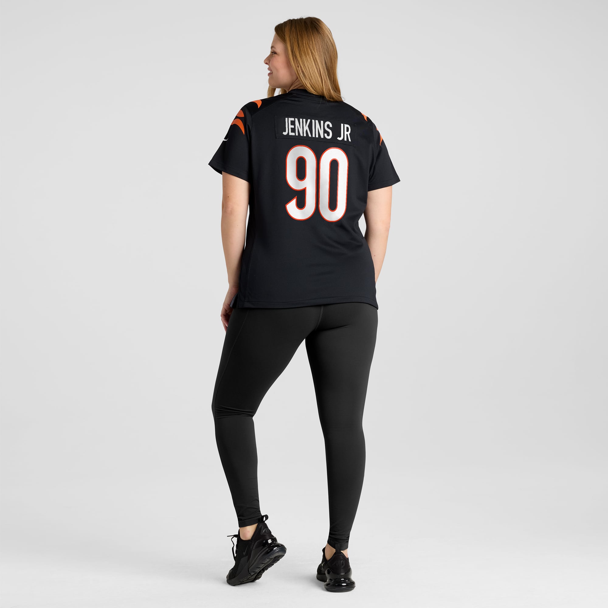 Kris Jenkins Jr. Cincinnati Bengals Women's Game Jersey - Black - Image 8