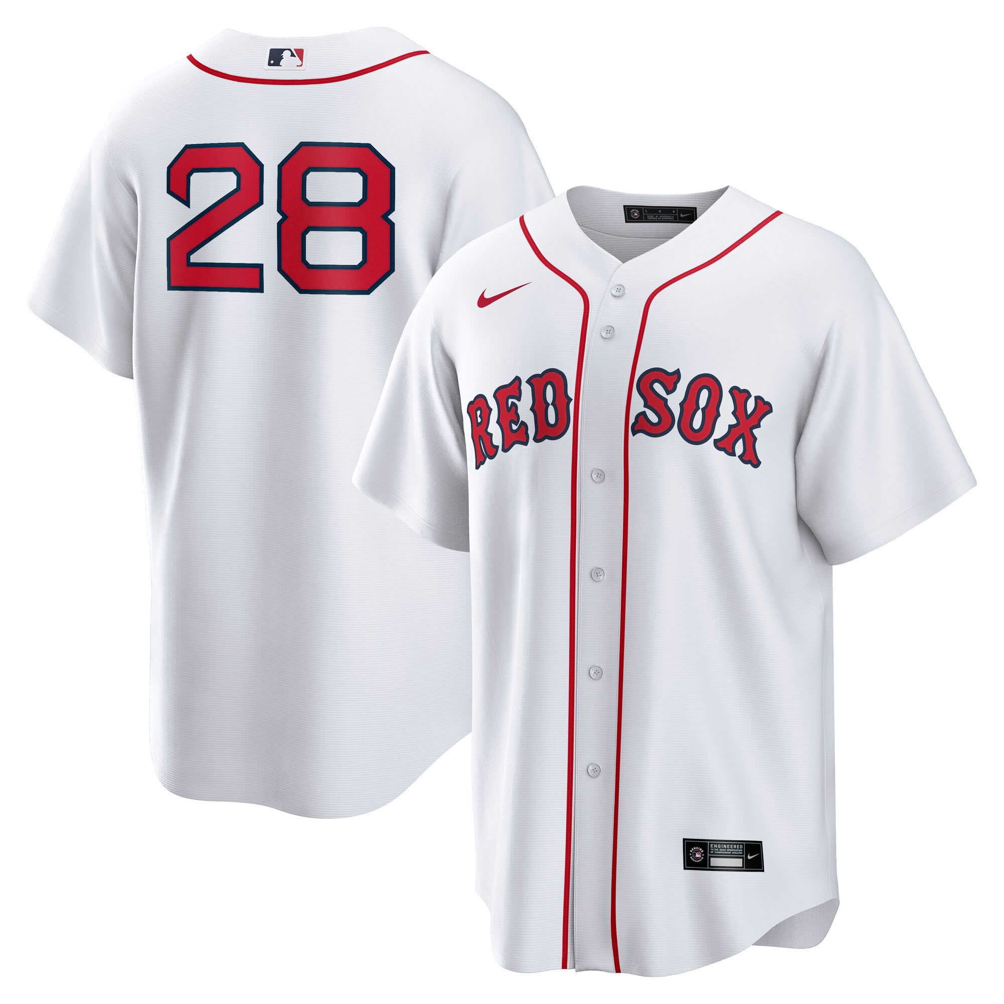 Kristian Campbell Boston Red Sox Home Jersey - White - Image 2