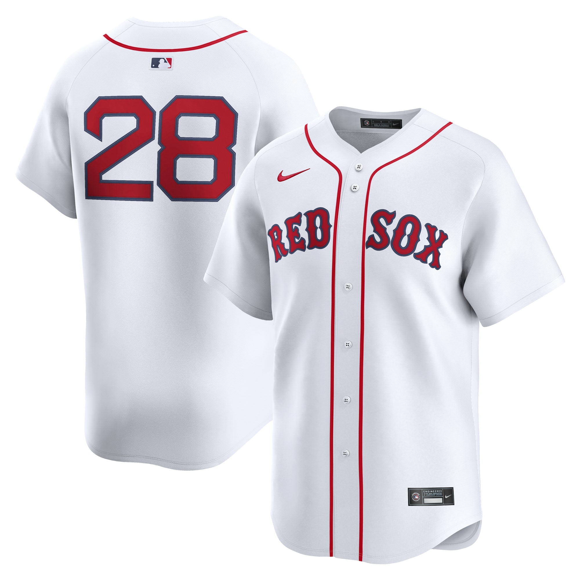 Kristian Campbell Boston Red Sox Home Limited Jersey - White - Image 2