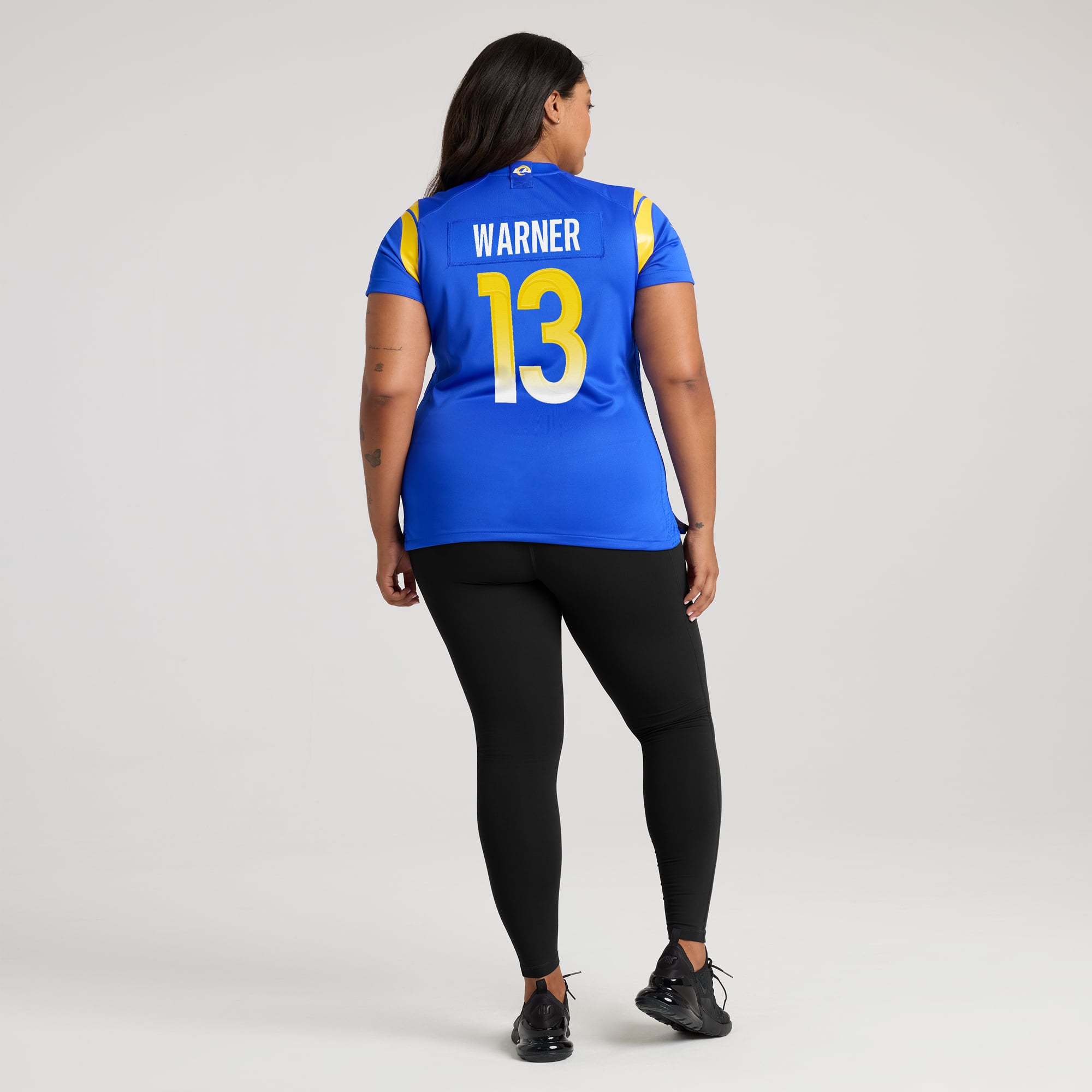 Kurt Warner Los Angeles Rams Women's Game Retired Player Jersey - Royal - Image 8