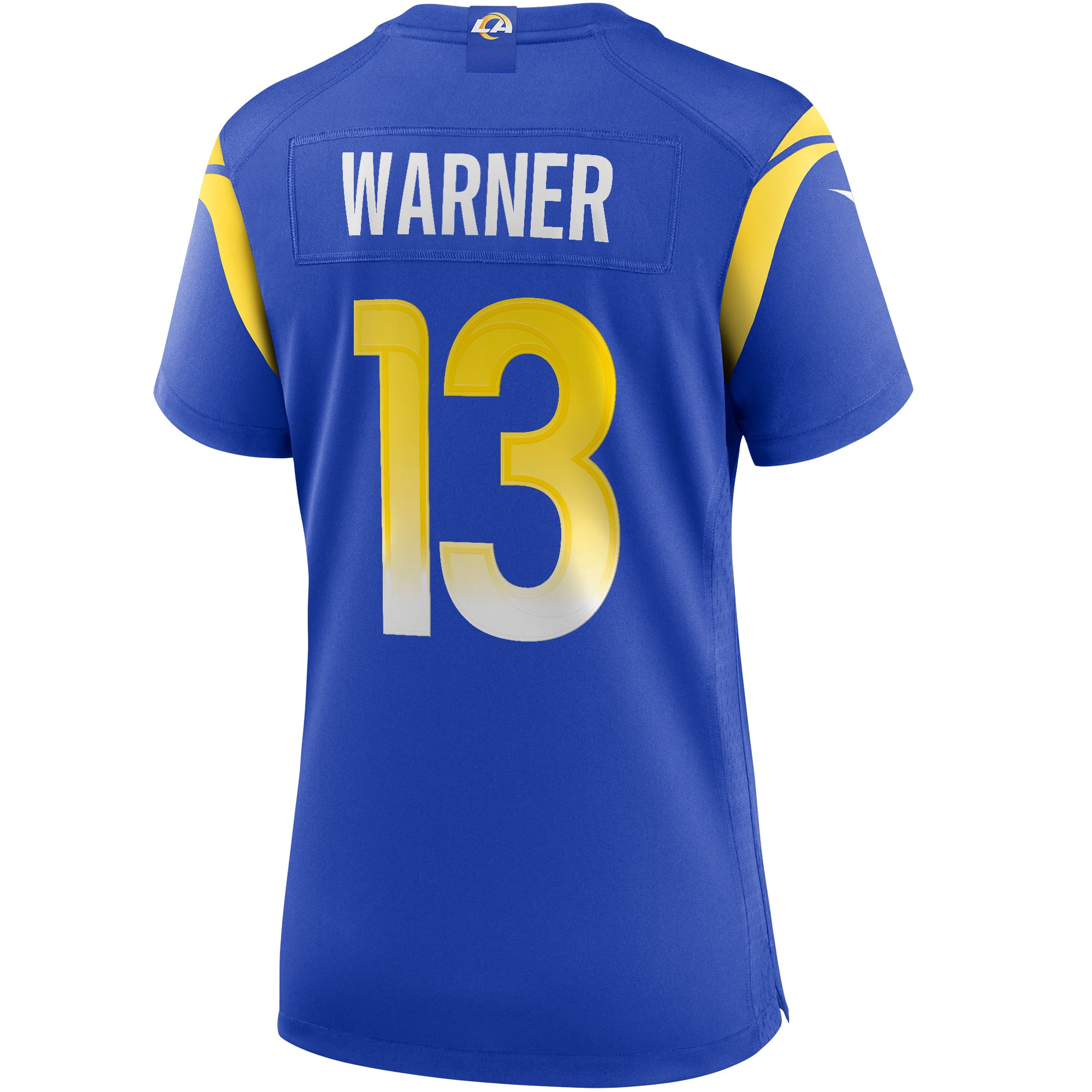 Kurt Warner Los Angeles Rams Women's Game Retired Player Jersey - Royal - Image 4