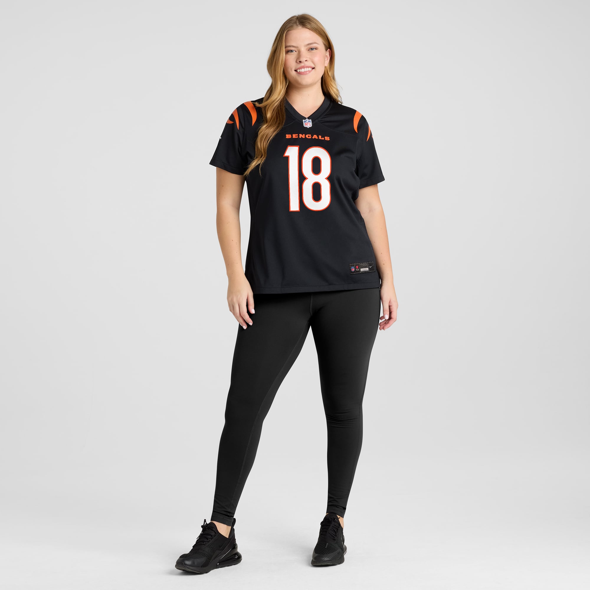 Kwamie Lassiter II Cincinnati Bengals Women's Game Player Jersey - Black - Image 7