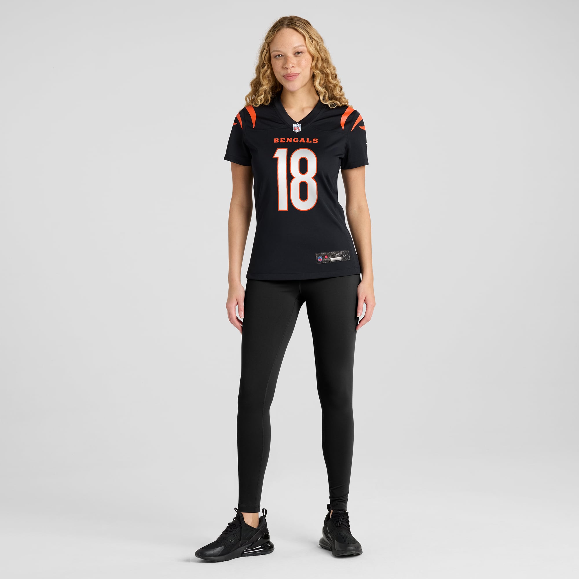 Kwamie Lassiter II Cincinnati Bengals Women's Game Player Jersey - Black - Image 5