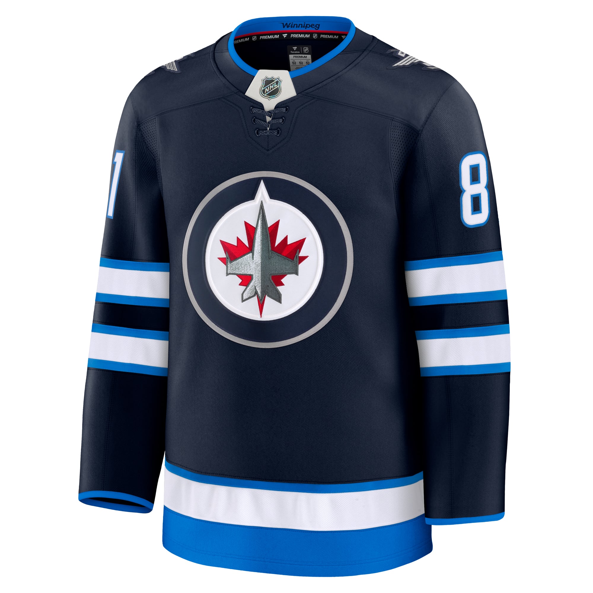 Kyle Connor Winnipeg Jets Home Premium Jersey - Navy - Image 3