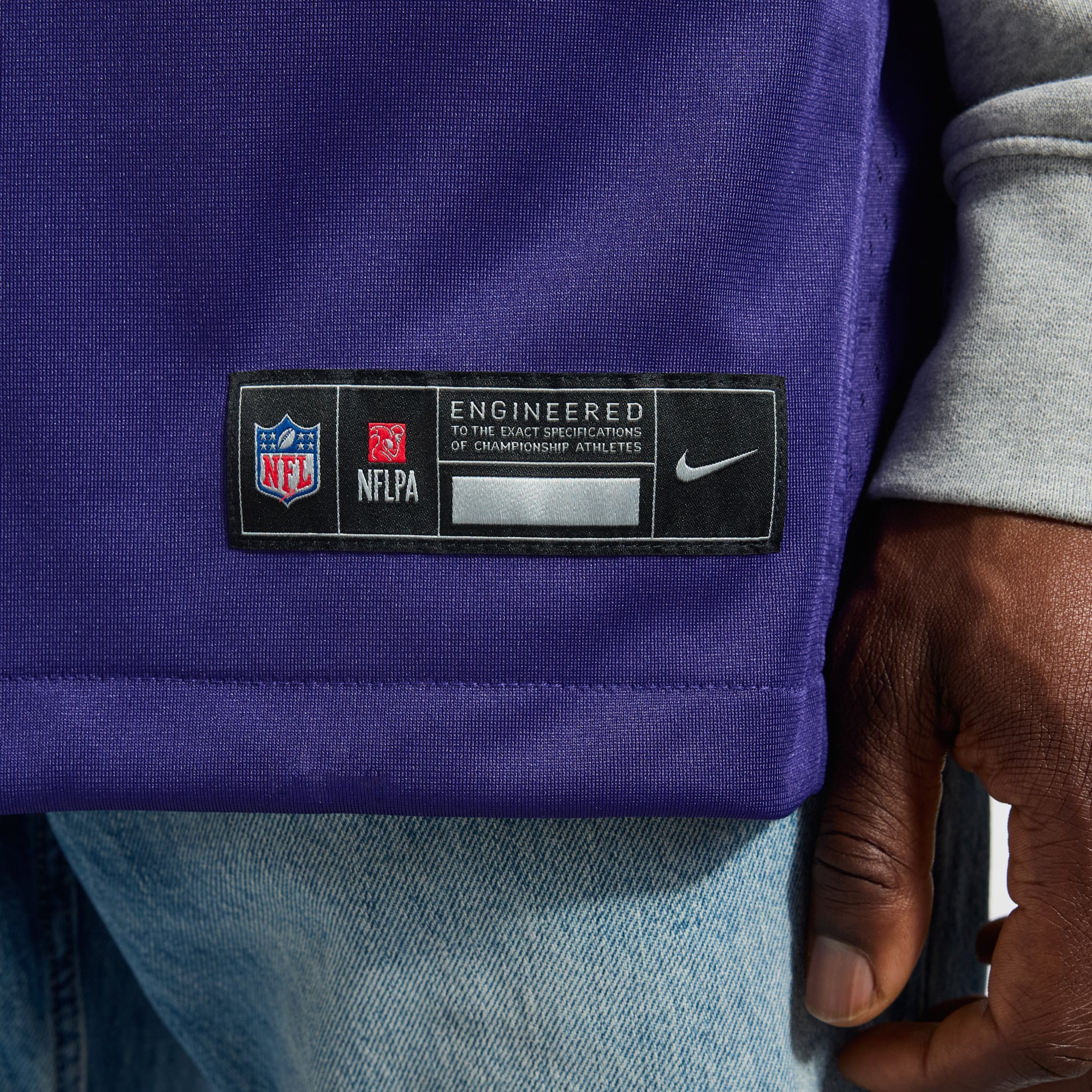 Kyle Hamilton Baltimore Ravens Alternate Game Jersey - Purple - Image 10