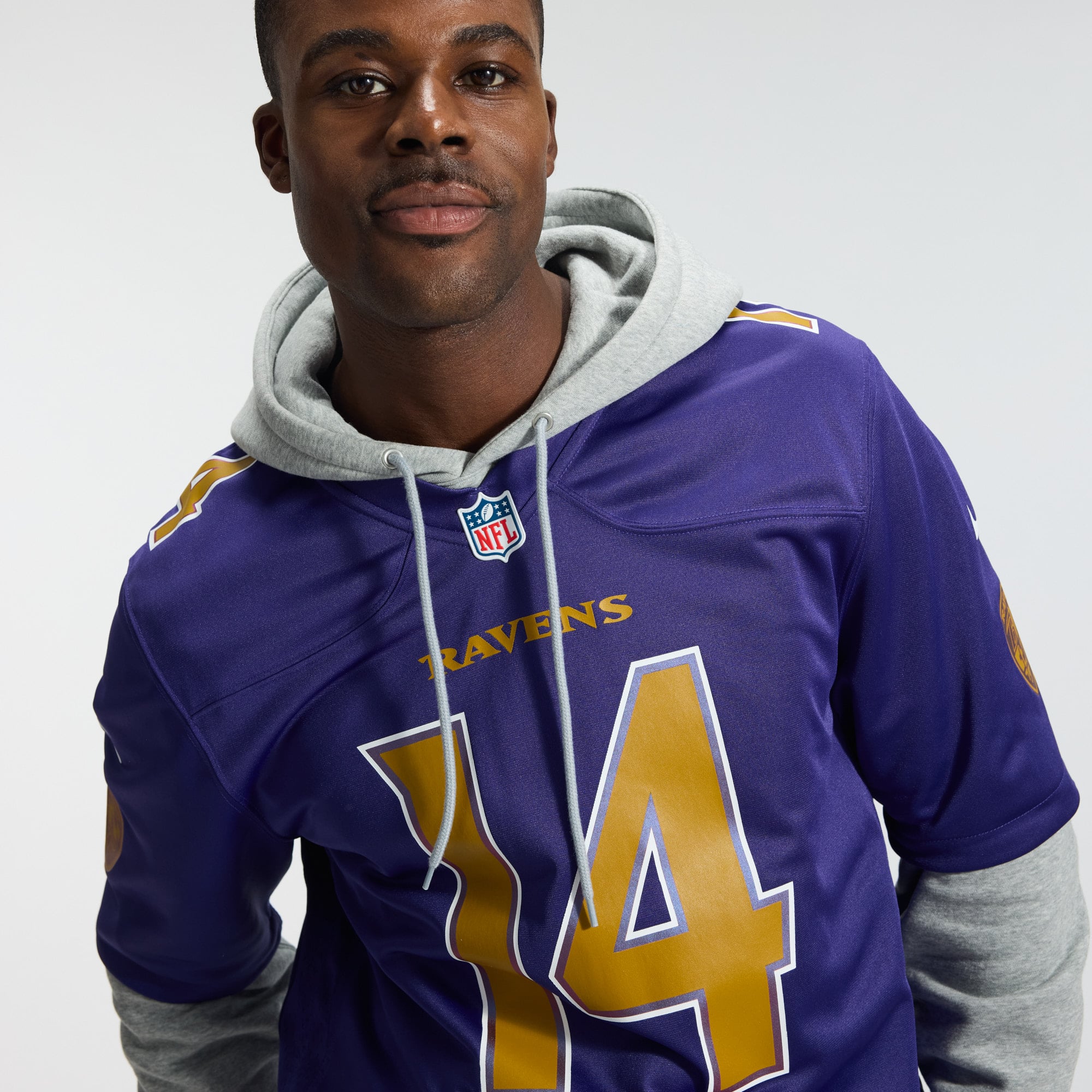 Kyle Hamilton Baltimore Ravens Alternate Game Jersey - Purple - Image 12