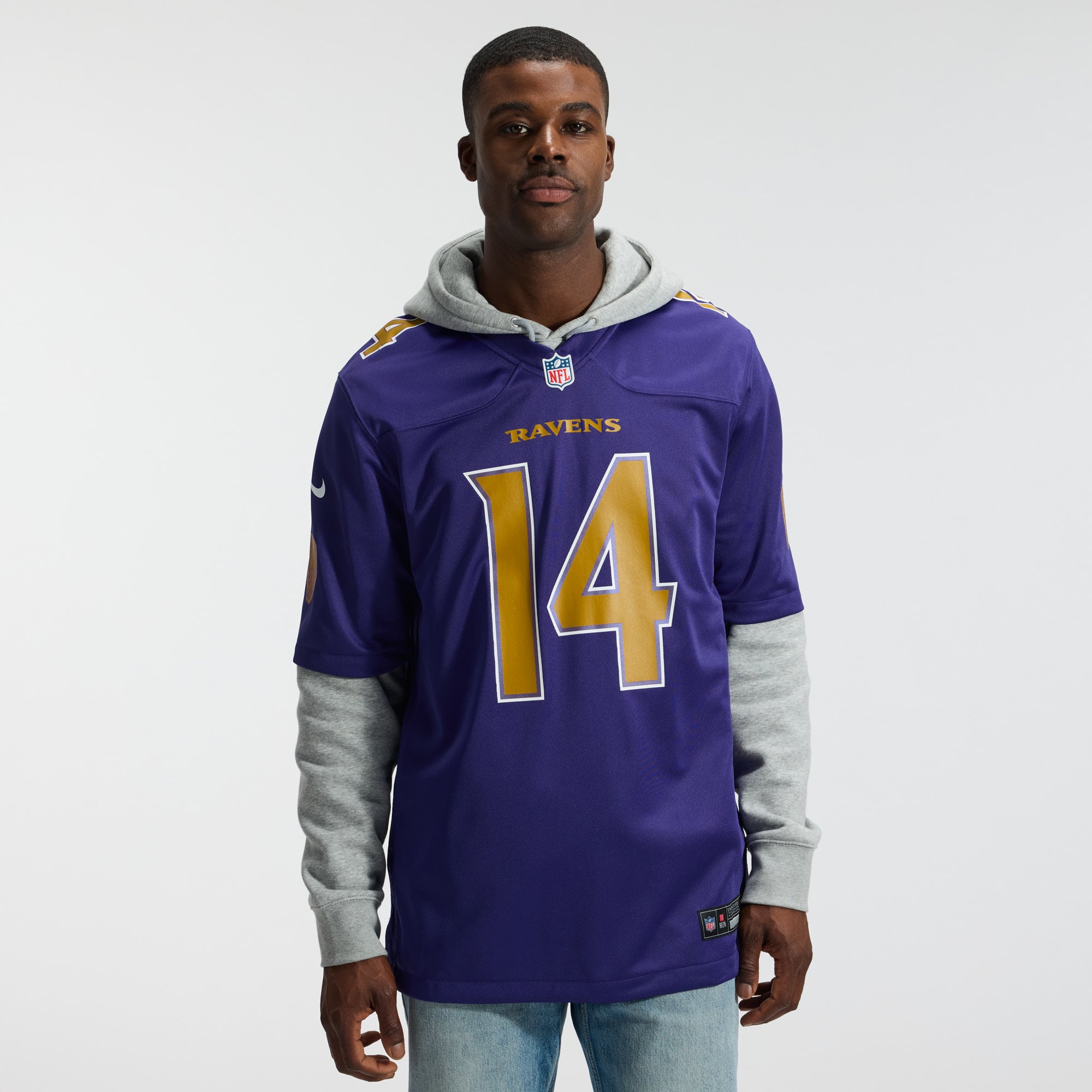 Kyle Hamilton Baltimore Ravens Alternate Game Jersey - Purple - Image 4