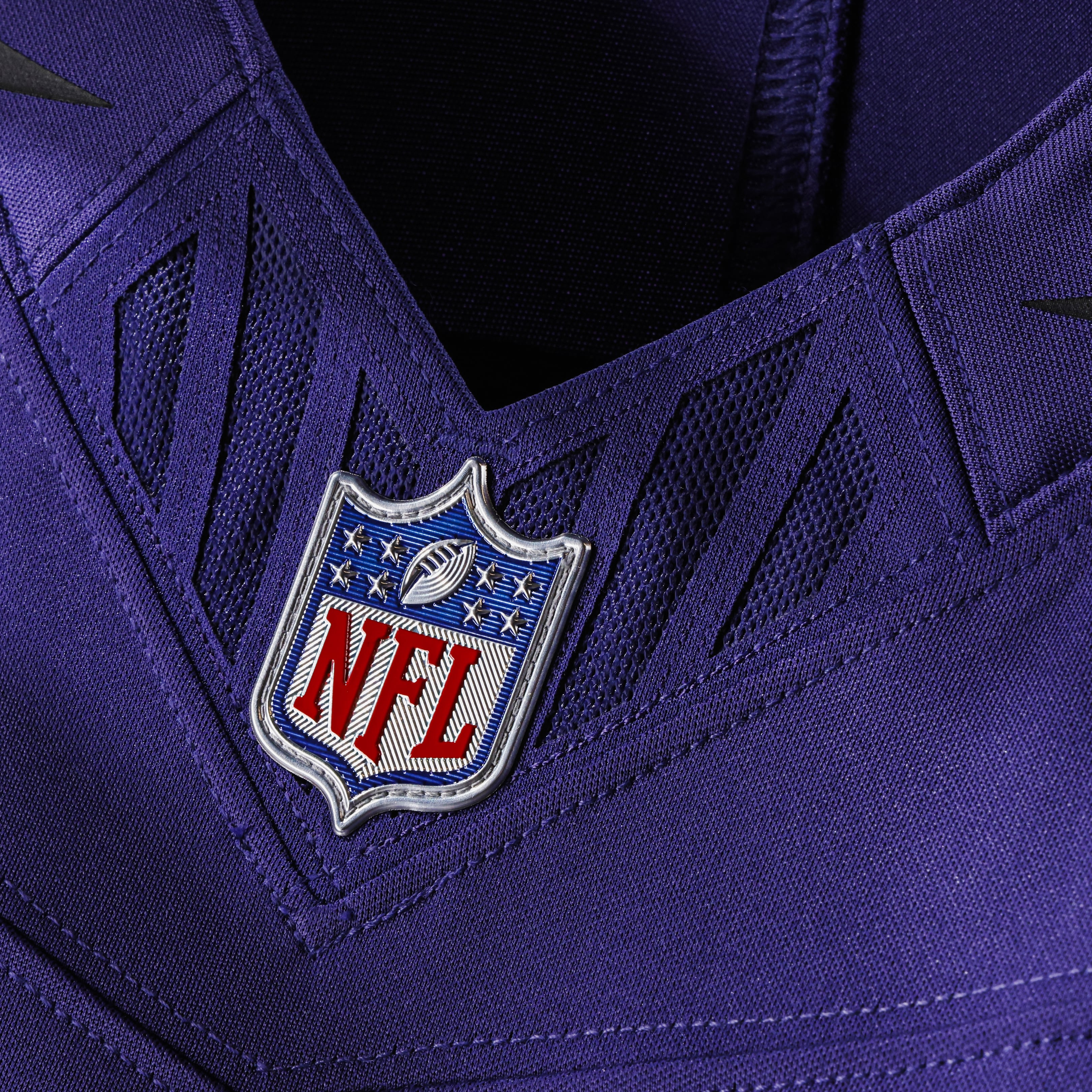 Kyle Hamilton Baltimore Ravens Team Vapor F.U.S.E. Stitched Limited Jersey - Purple - Image 5