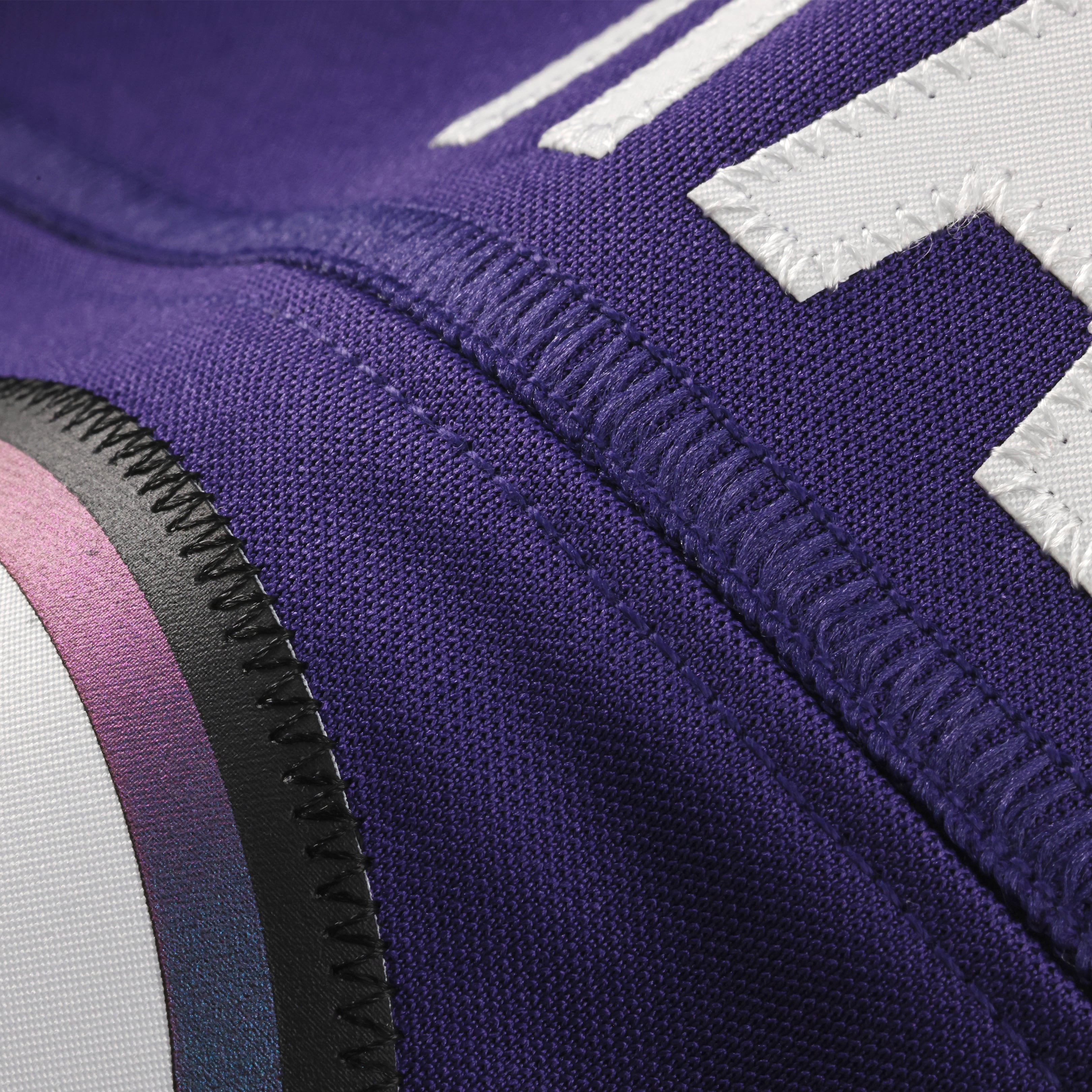 Kyle Hamilton Baltimore Ravens Team Vapor F.U.S.E. Stitched Limited Jersey - Purple - Image 9
