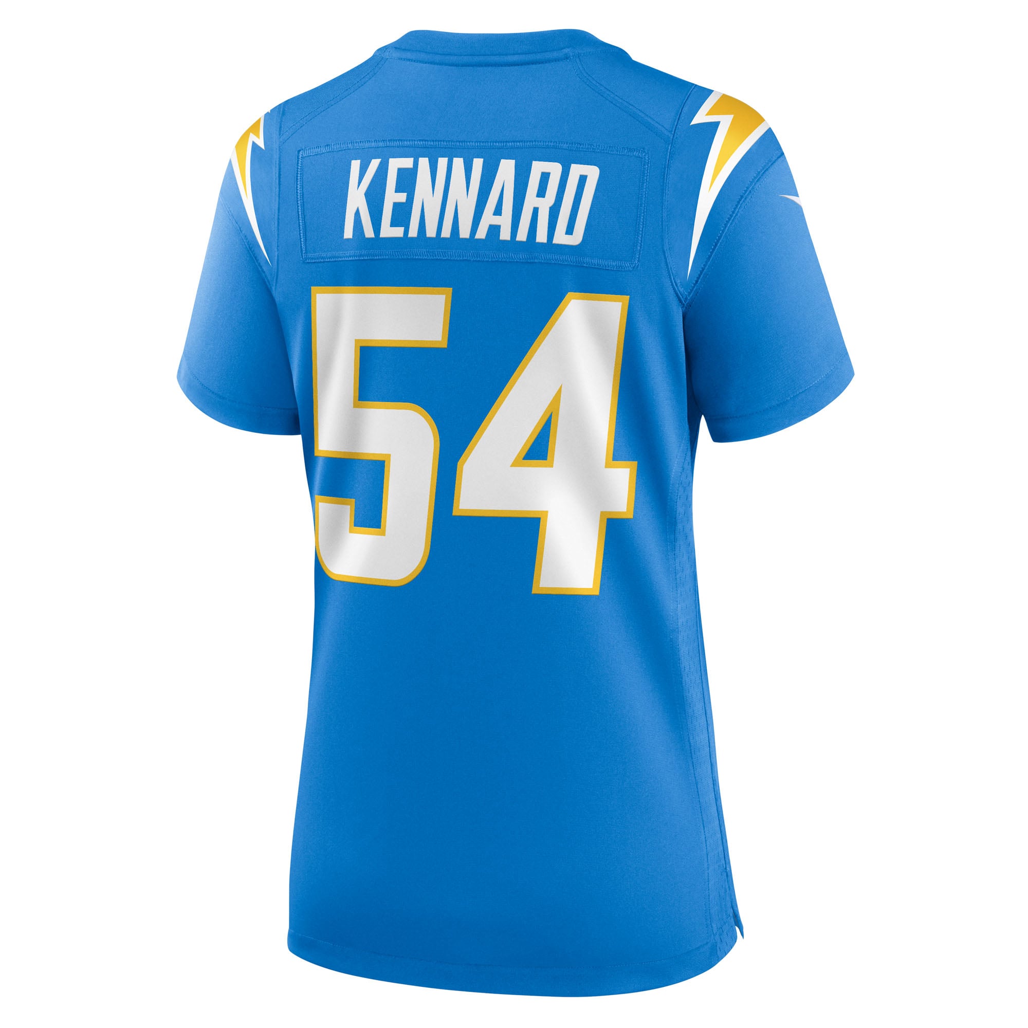 Kyle Kennard Los Angeles Chargers Women's Team Game Jersey - Powder Blue - Image 4