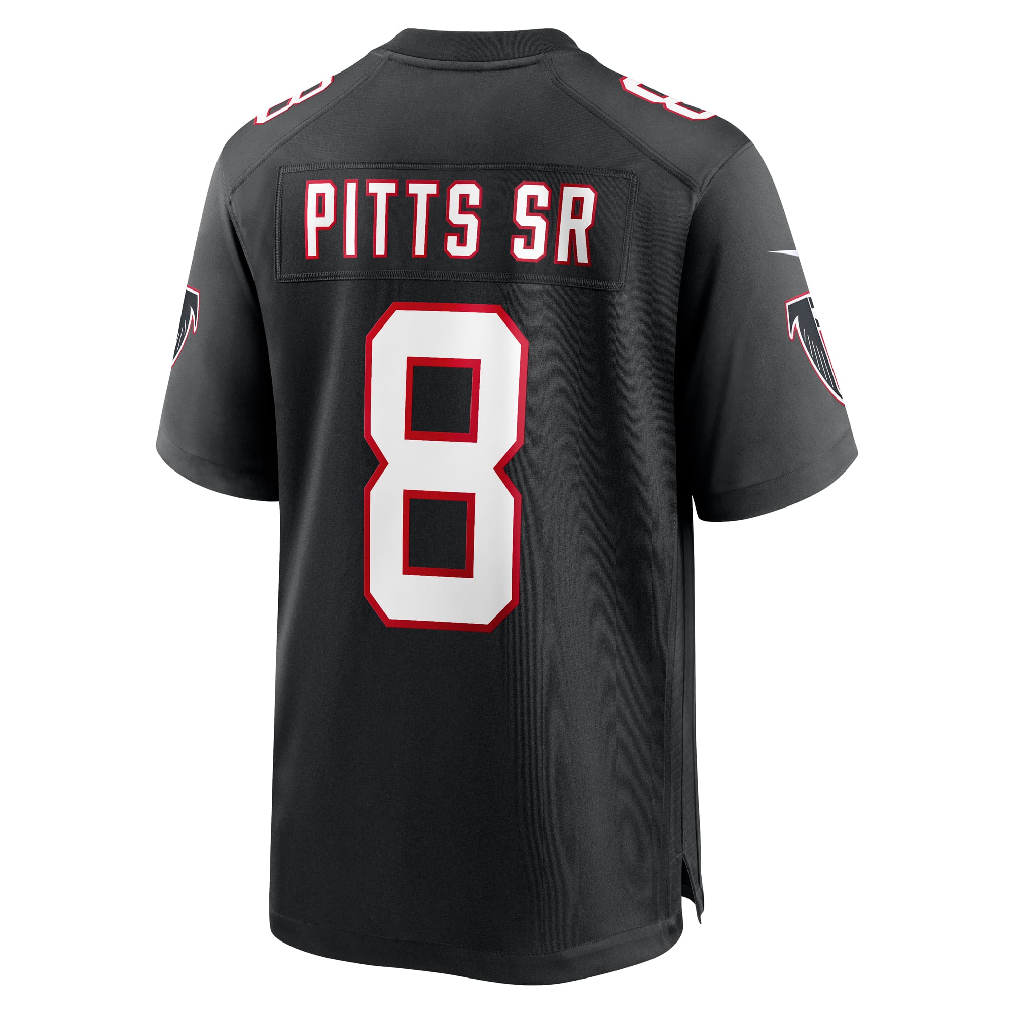 Kyle Pitts Sr. Atlanta Falcons Alternate Game Jersey - Black - Image 4
