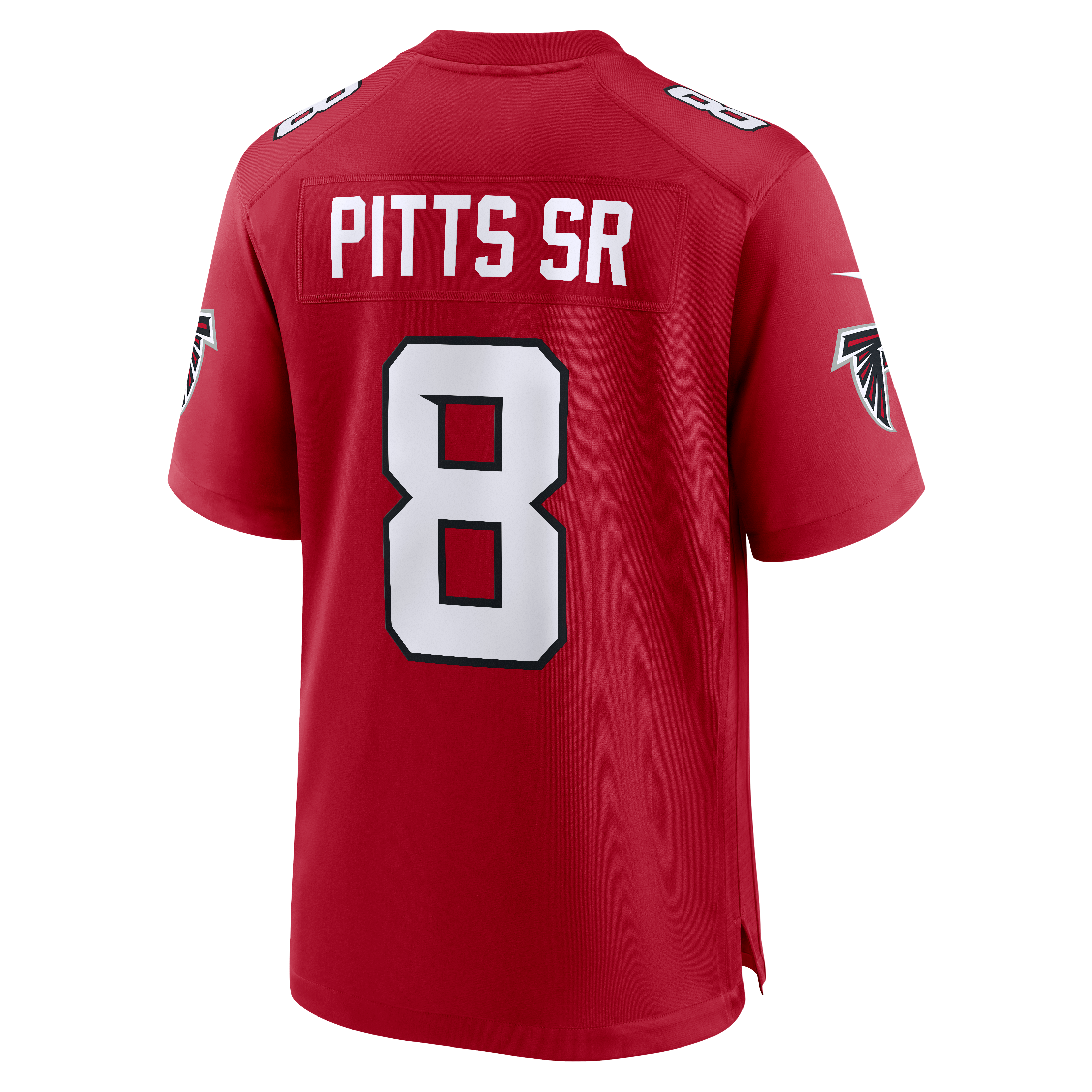 Kyle Pitts Sr. Atlanta Falcons Game Jersey - Red - Image 4