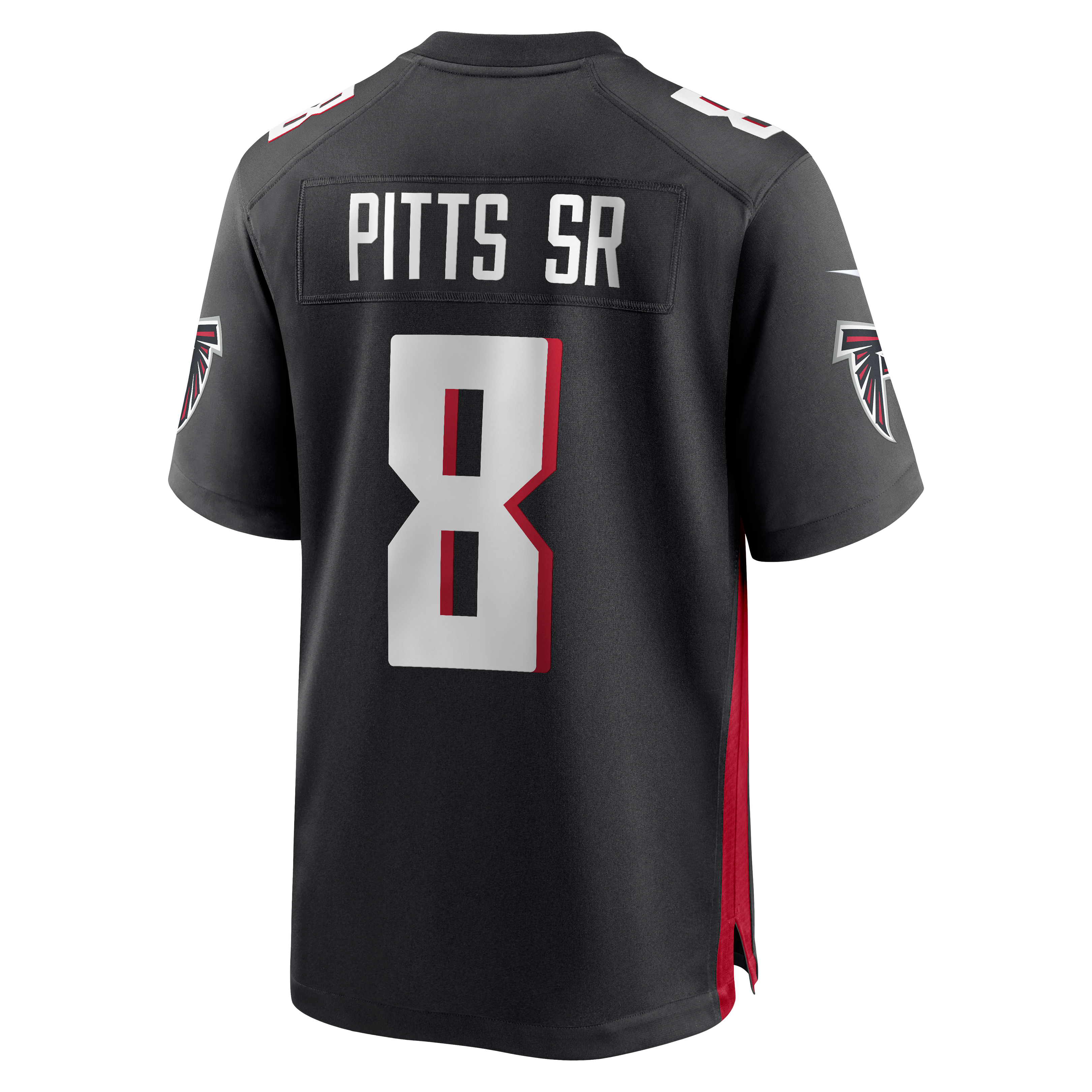 Kyle Pitts Sr. Atlanta Falcons Team Game Jersey - Black - Image 4