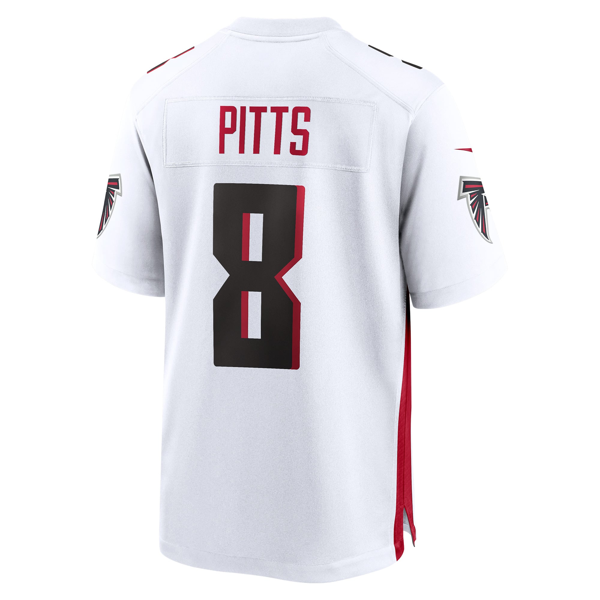 Kyle Pitts Sr. Atlanta Falcons Team Game Jersey - White - Image 4
