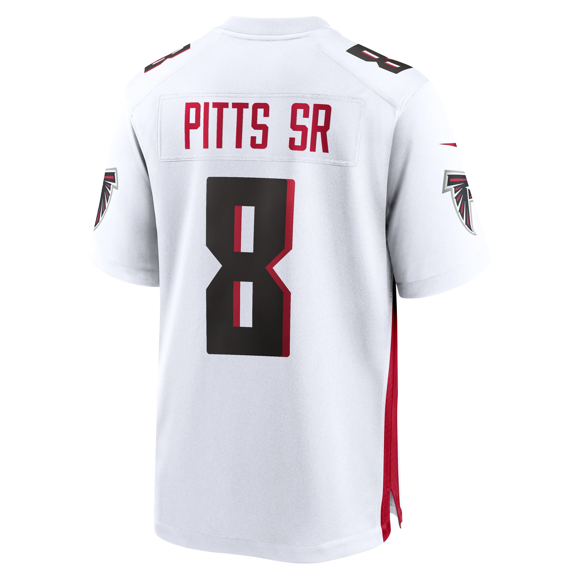 Kyle Pitts Sr. Atlanta Falcons White Game Jersey - White - Image 4